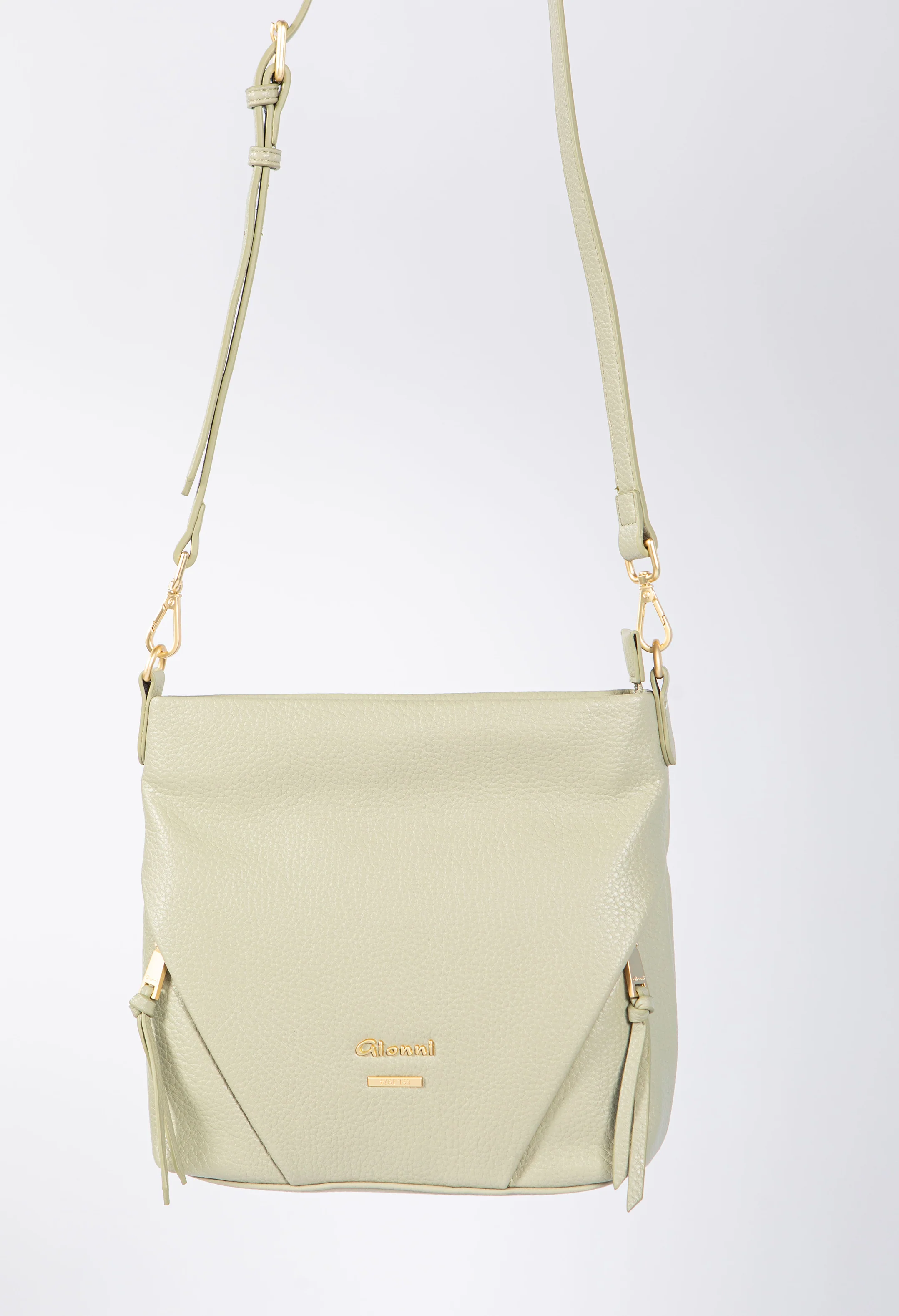 Double Side Zip Crossbody Bag - Image 9