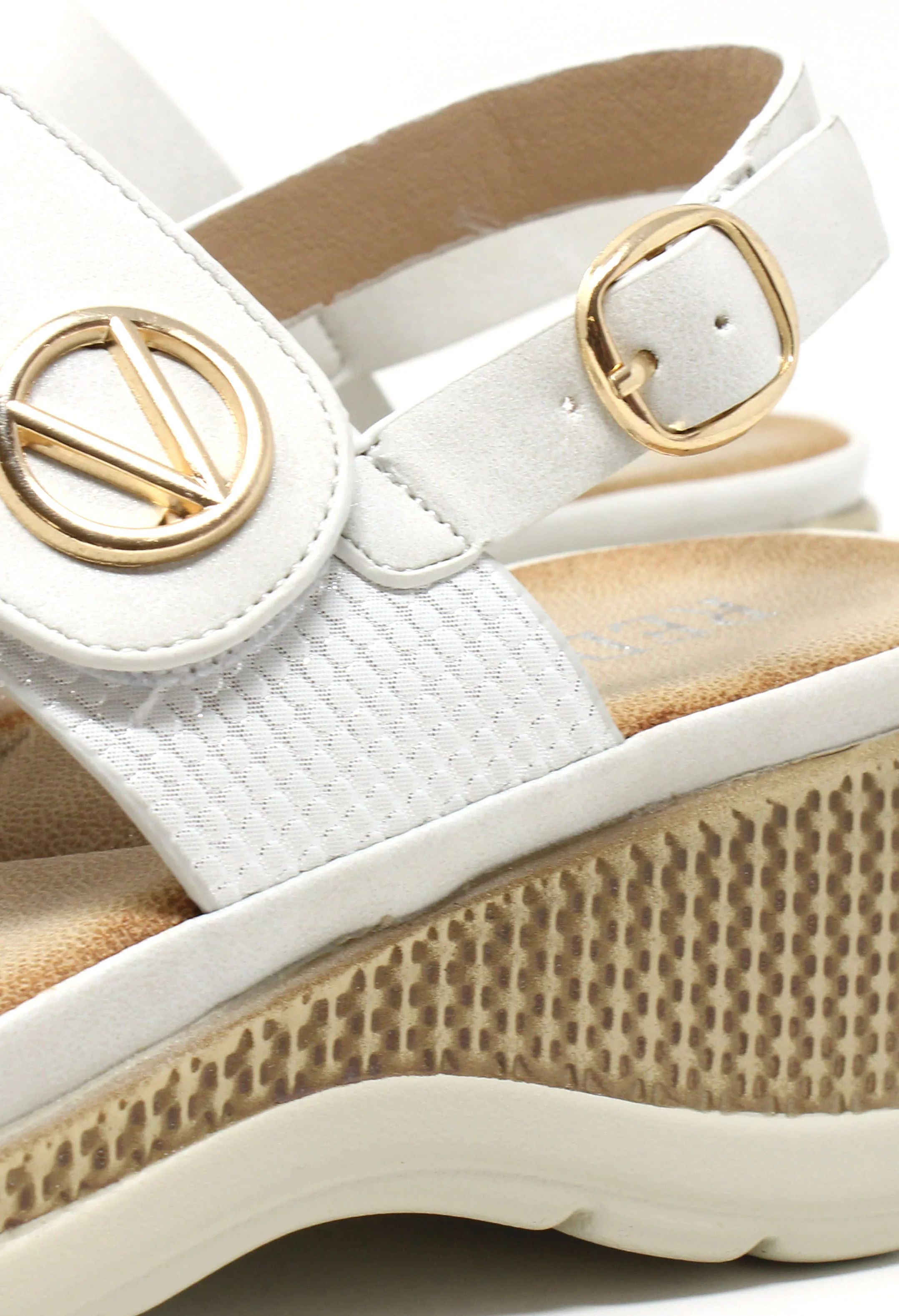 Double Strap Wedge Sandal - Image 10