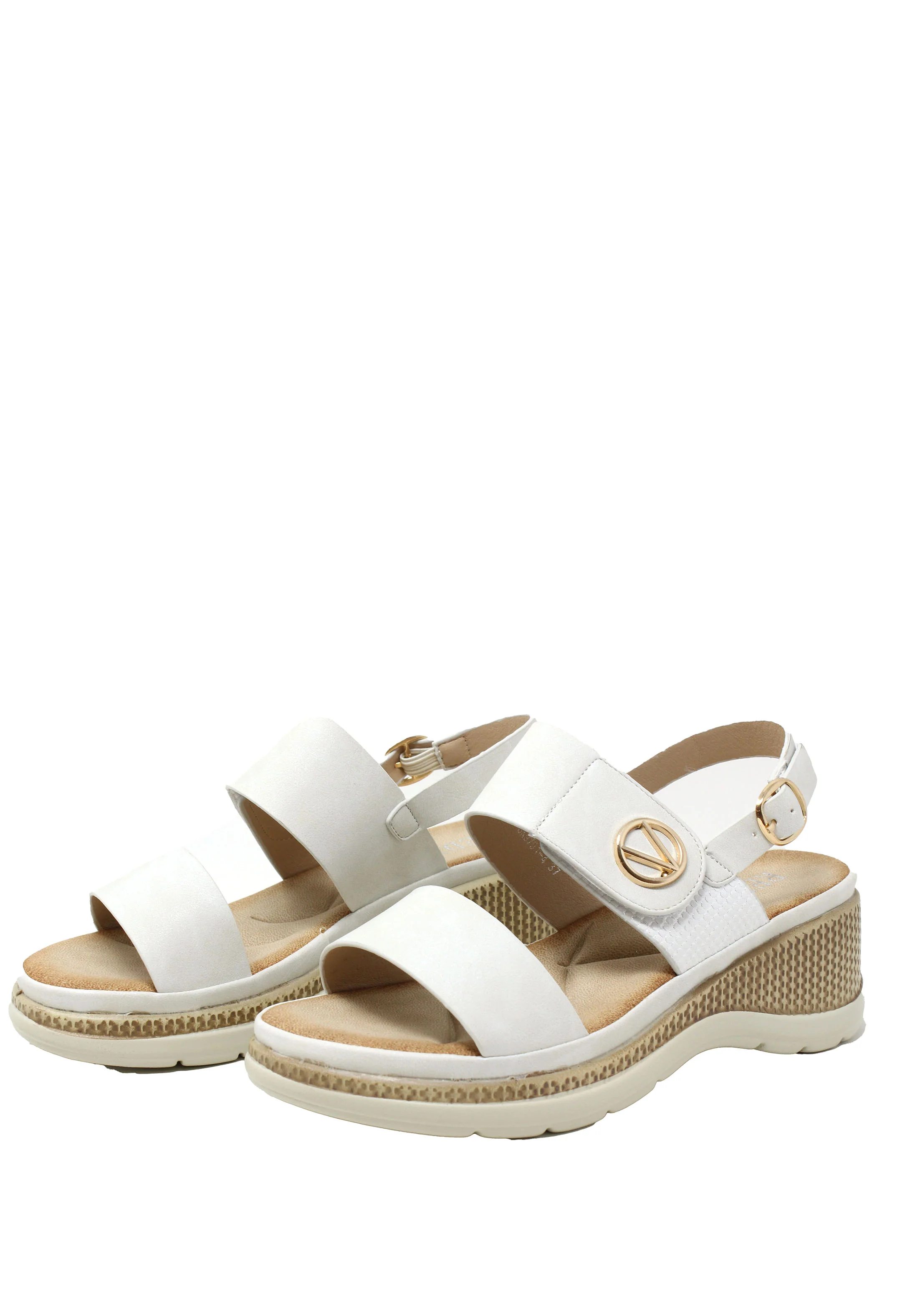 Double Strap Wedge Sandal - Image 9