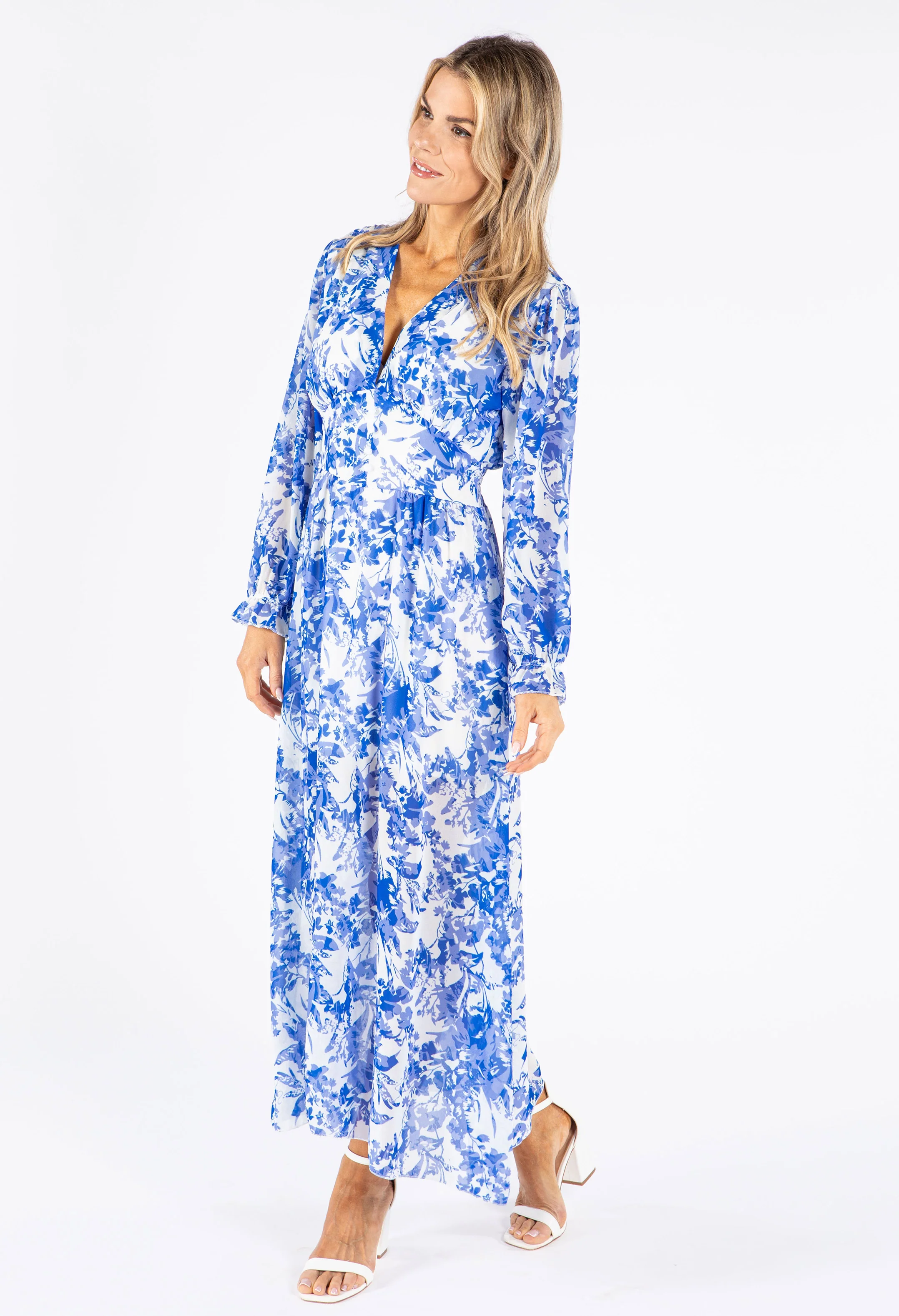Elle Dress in Floral Print - Image 2