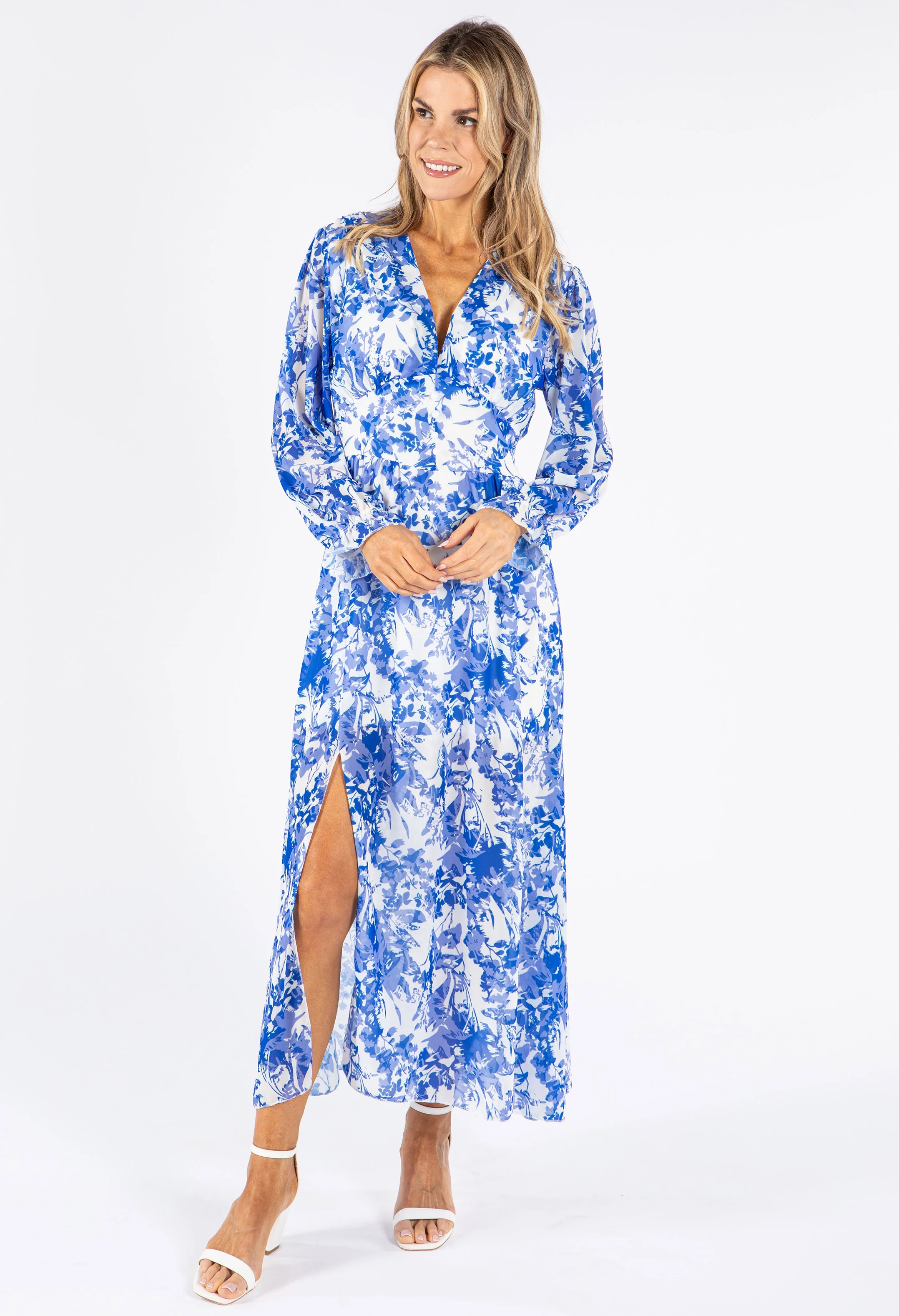 Elle Dress in Floral Print - Image 4