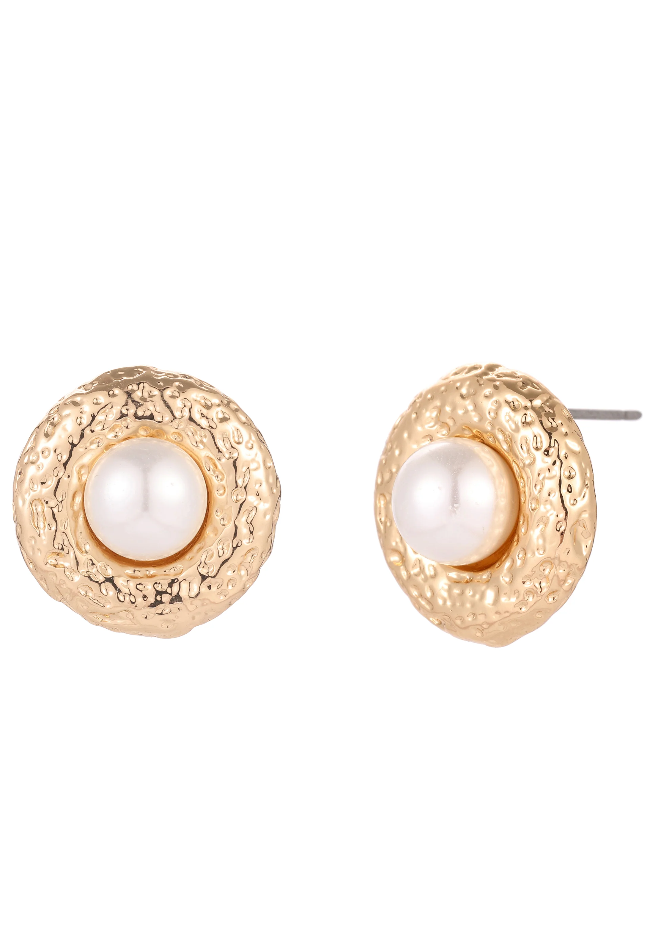 Embedded Pearl Earrings - Image 4