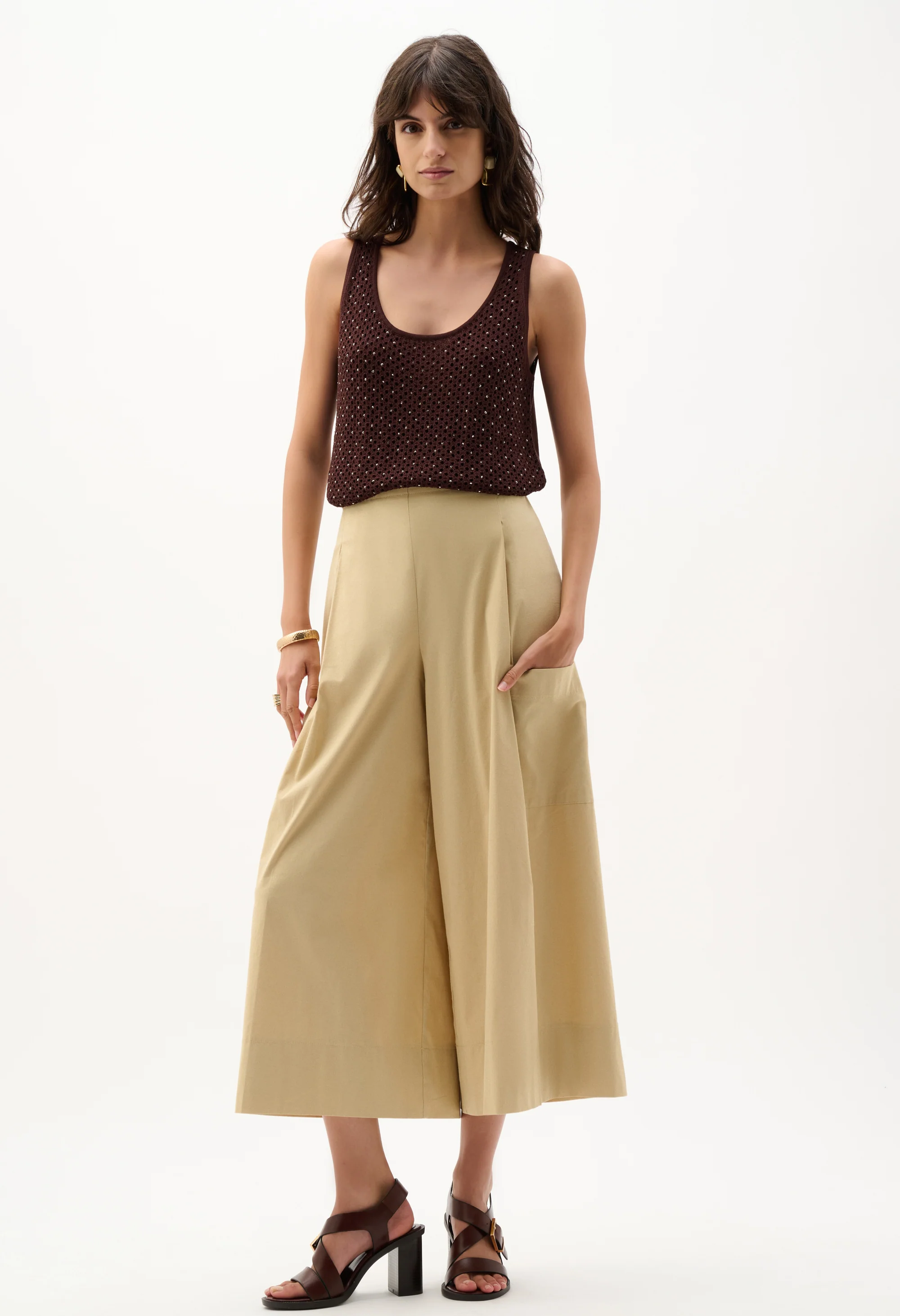 Embellished Knit Camisole - Image 5