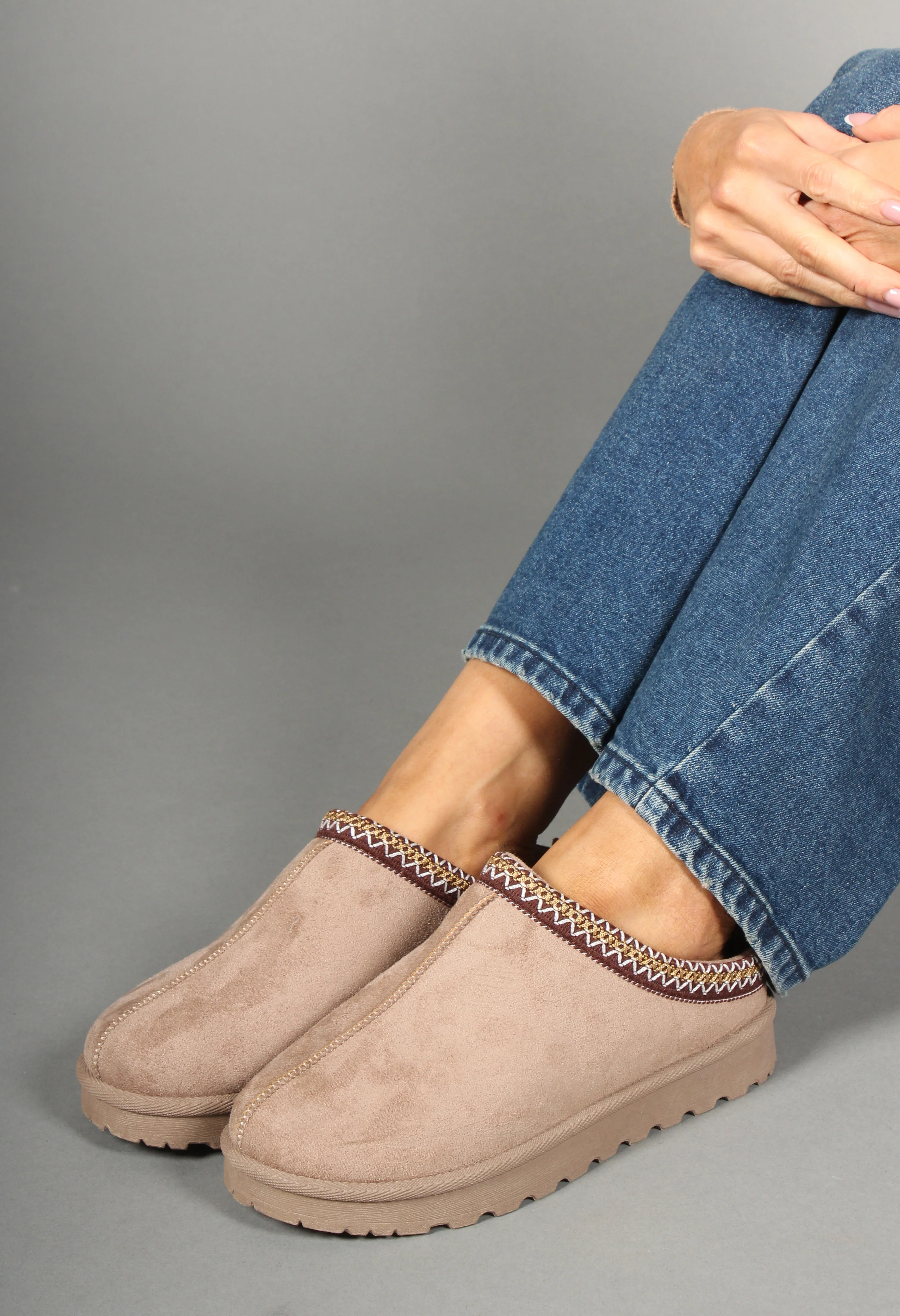 Embroidered Low Slip On Shoe - Image 13