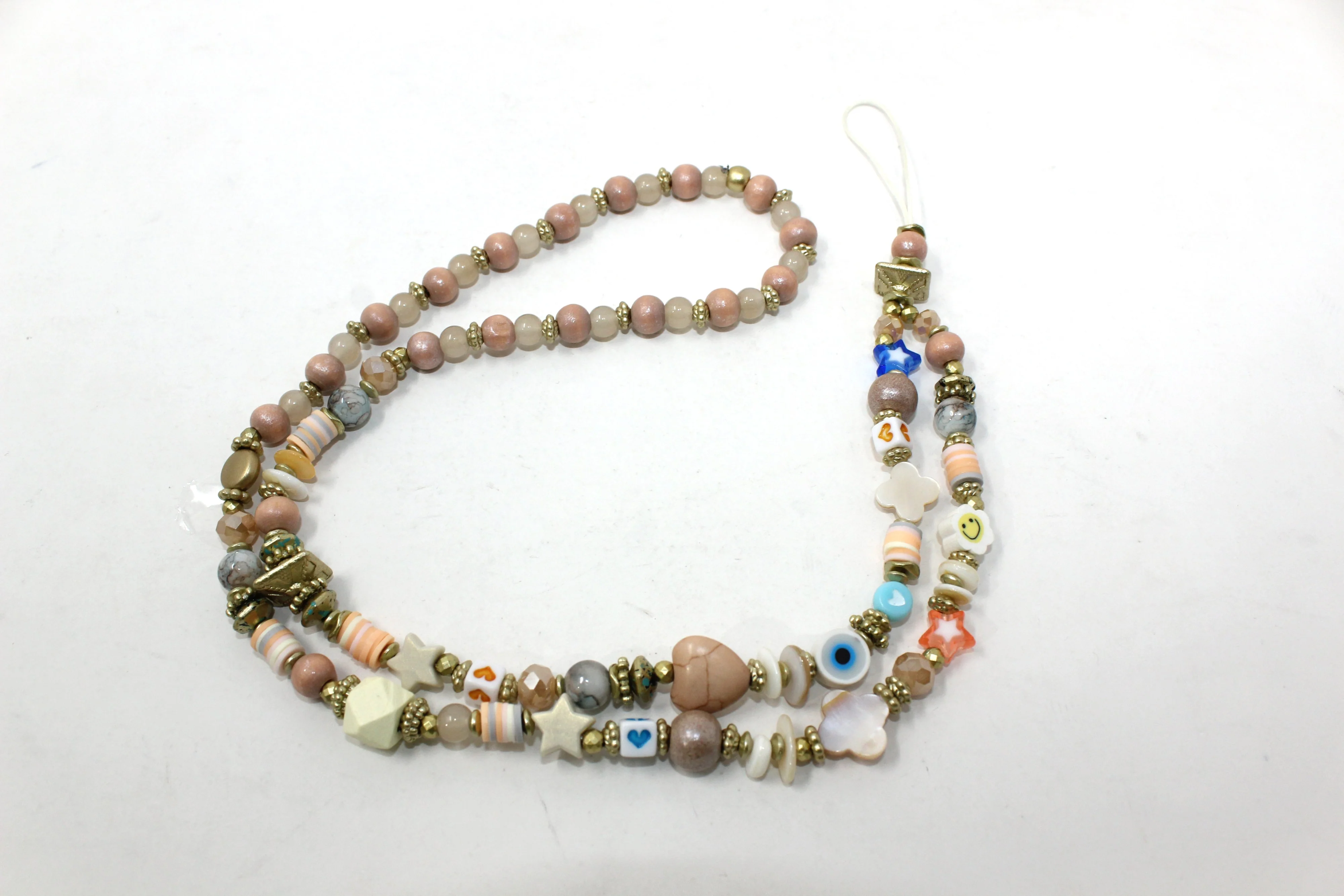 Extra long Multicoloured phone charm - Image 4