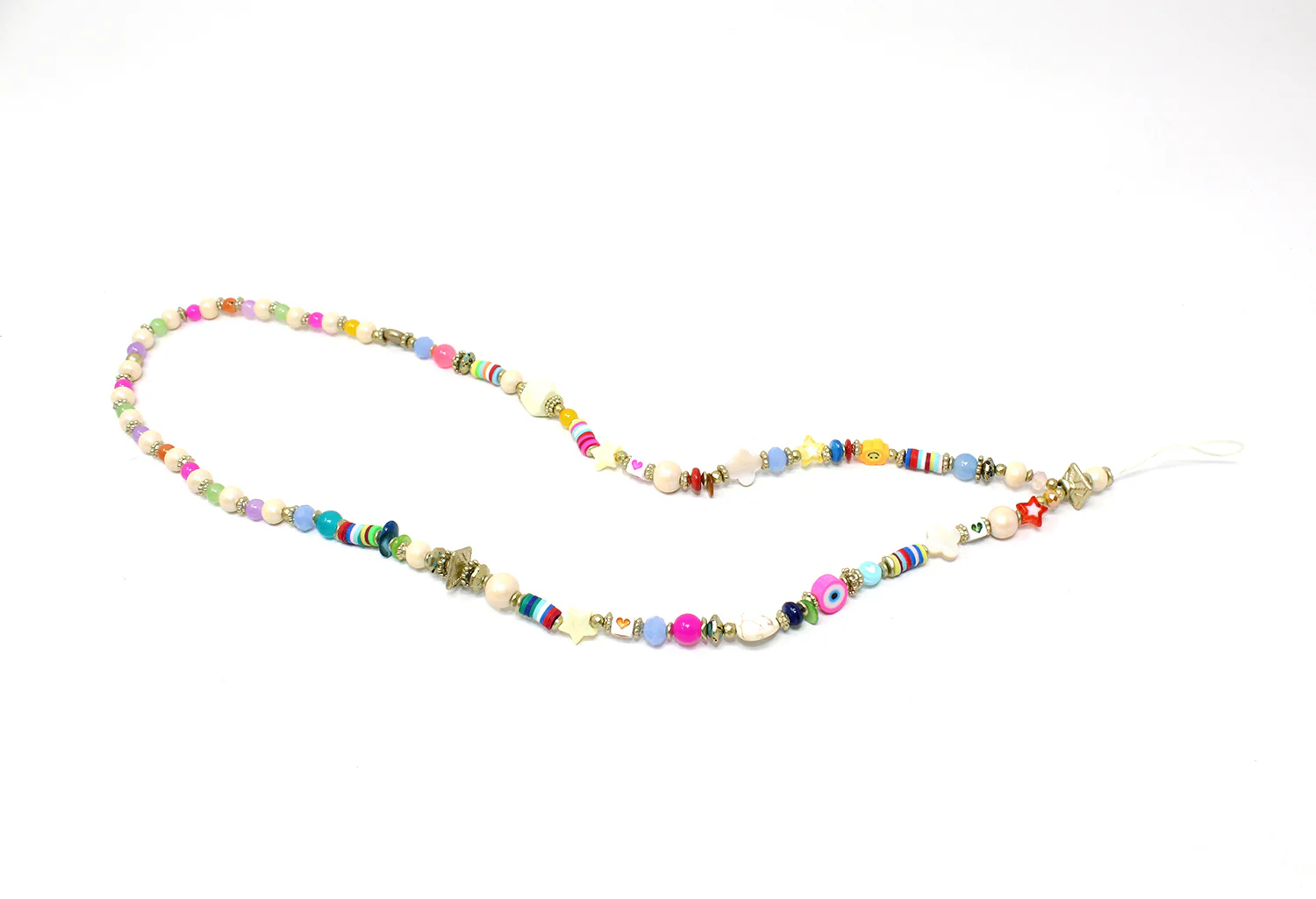 Extra long Multicoloured phone charm - Image 7