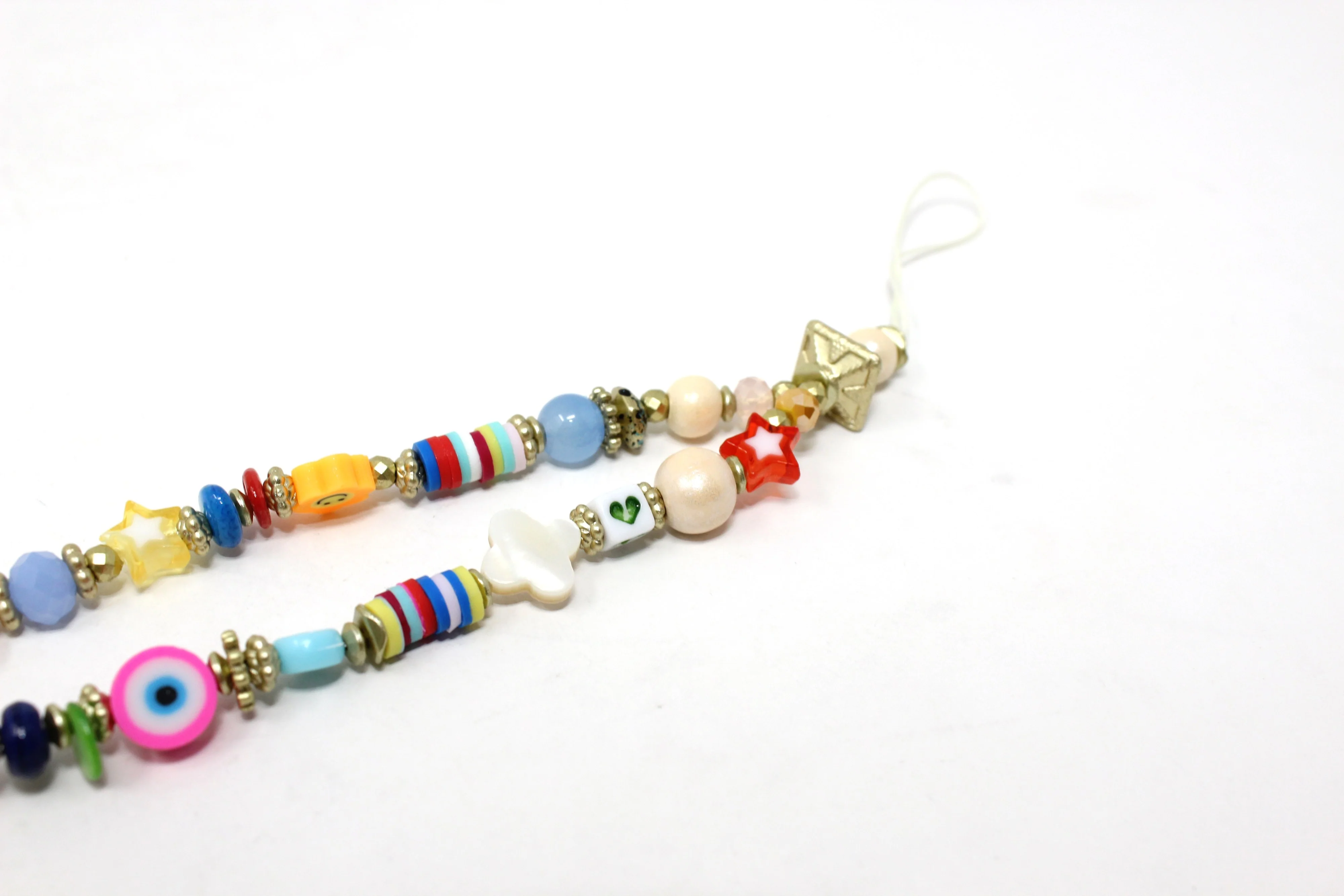 Extra long Multicoloured phone charm - Image 8