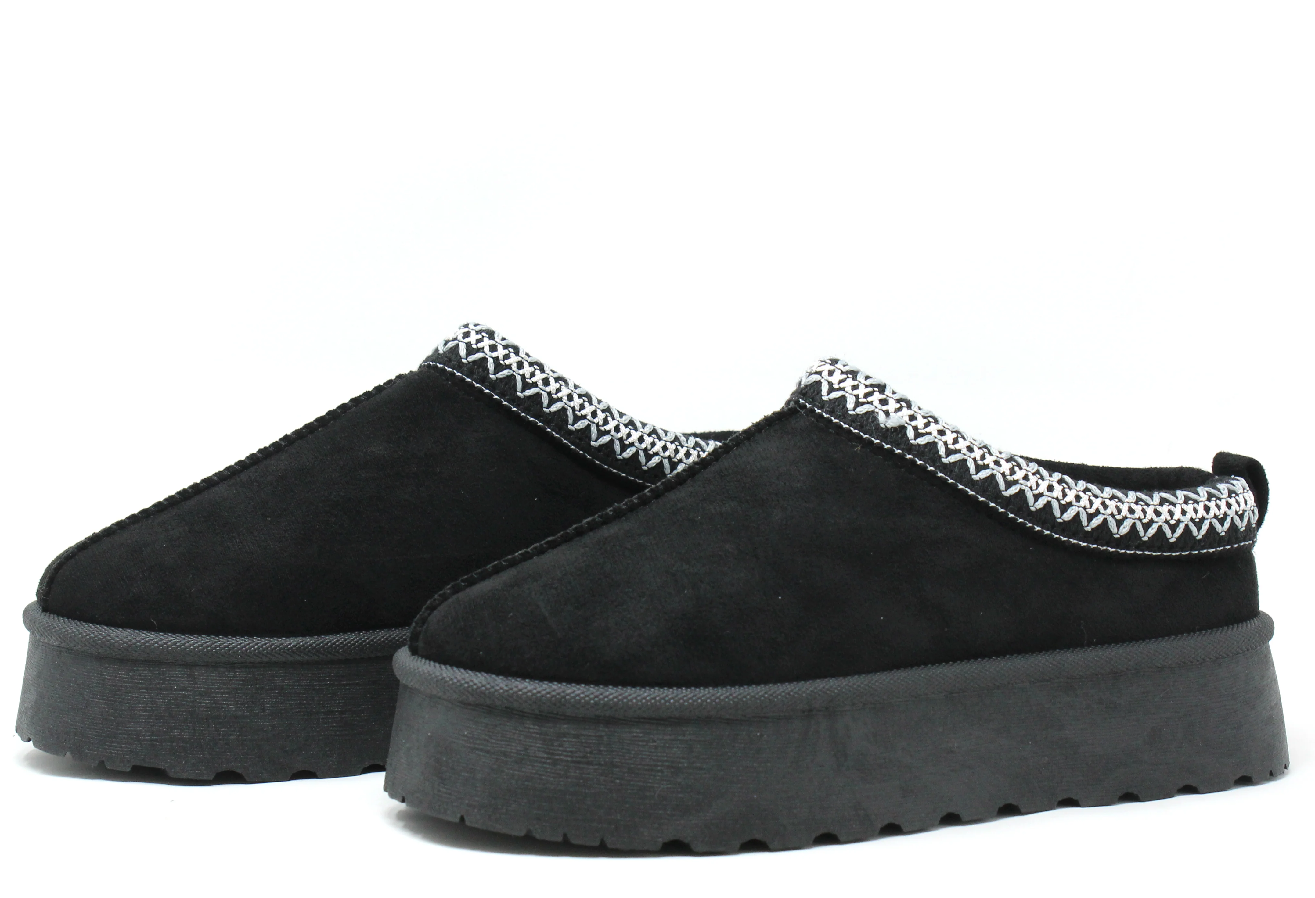Embroidered Platform Slip On Boot - Image 3