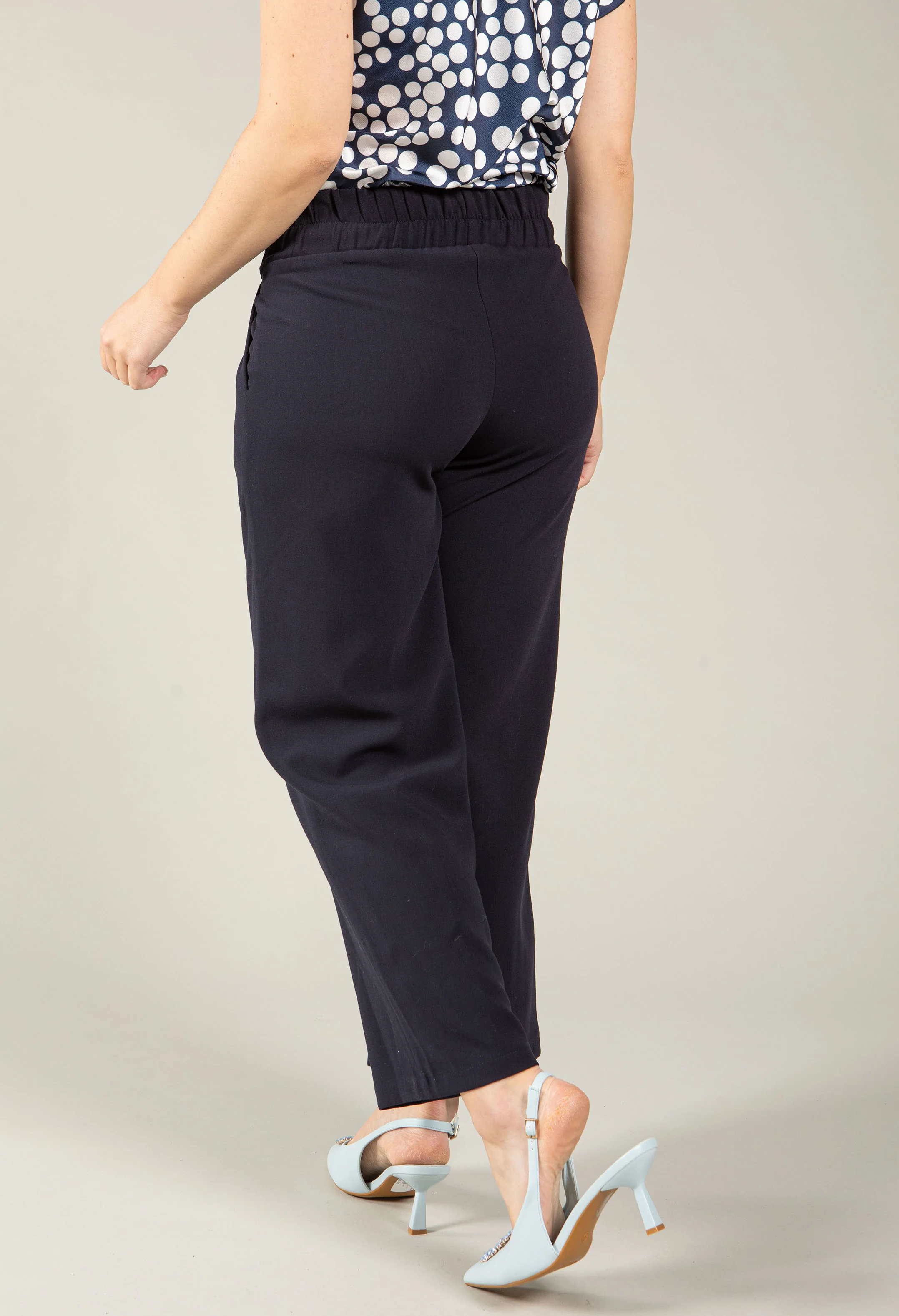 Faby Wide Leg City Trousers - Image 4