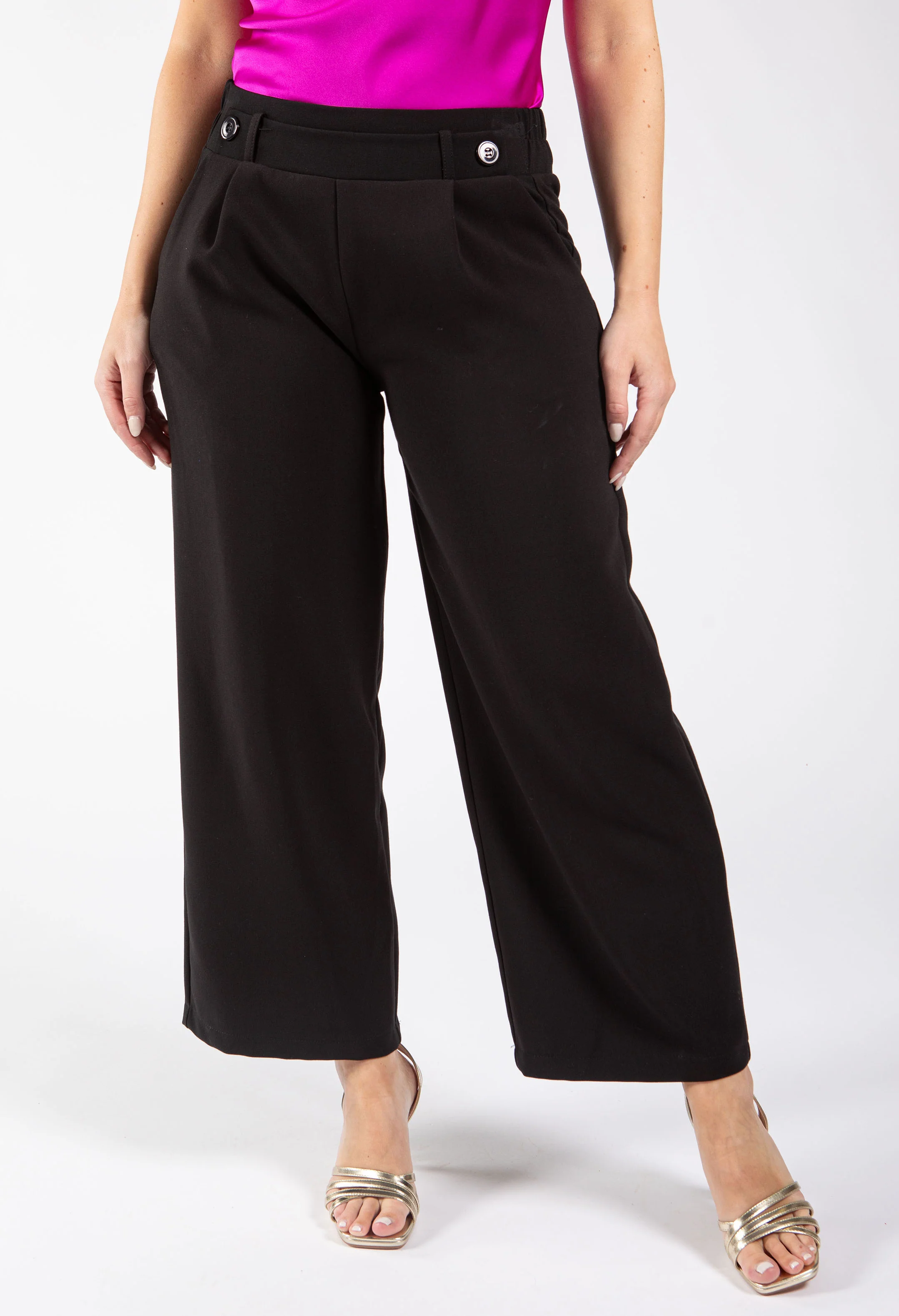 Faby Wide Leg City Trousers - Image 5