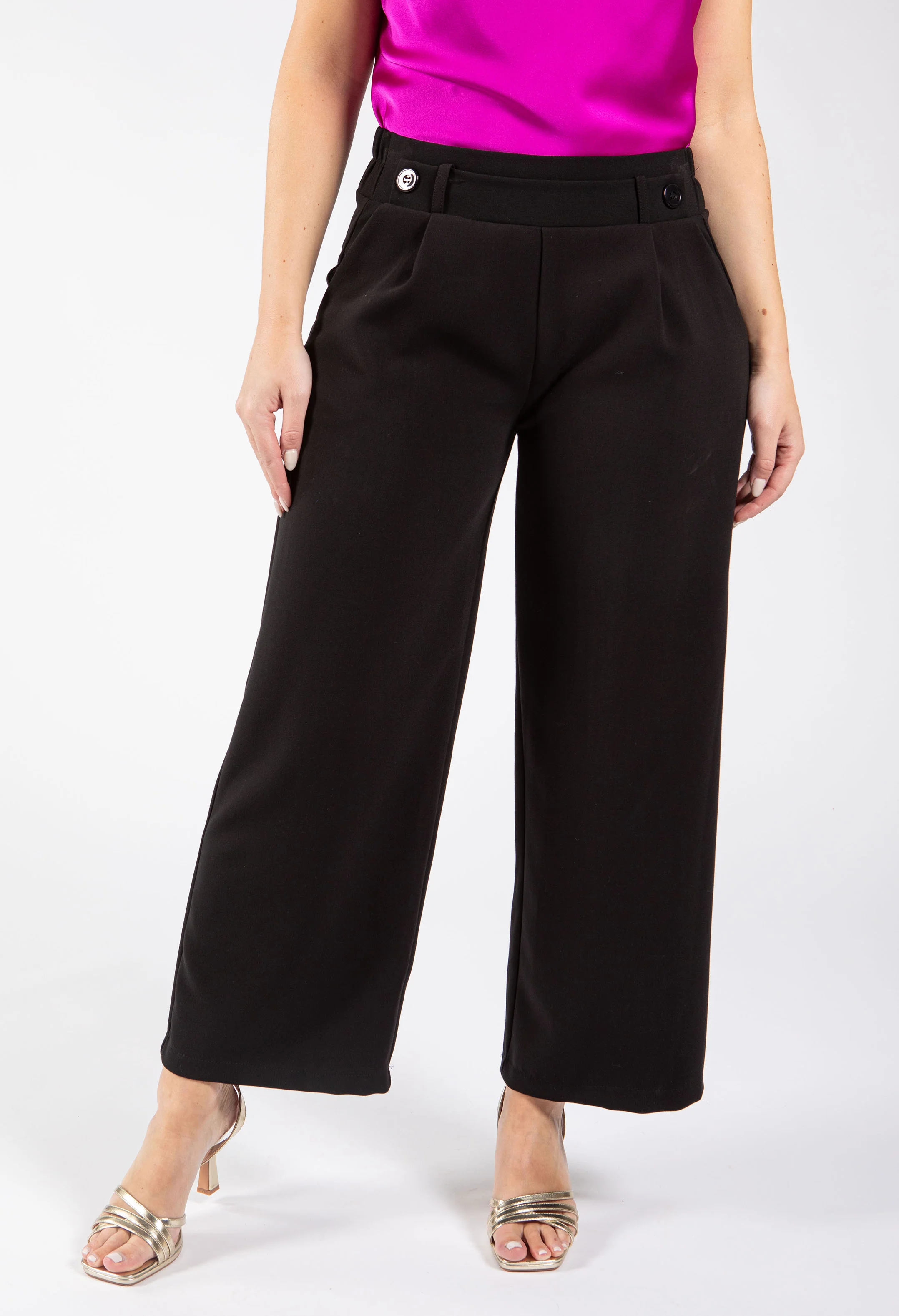 Faby Wide Leg City Trousers - Image 7