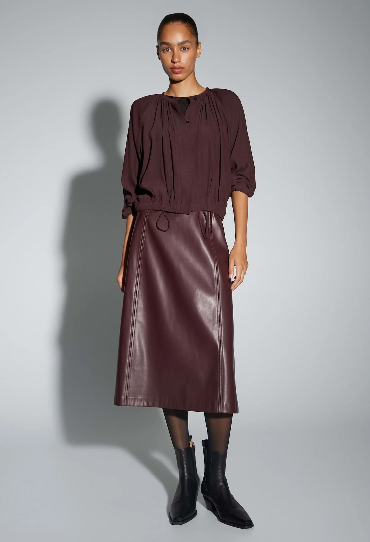 Faluna wide tunic blouse - Image 4