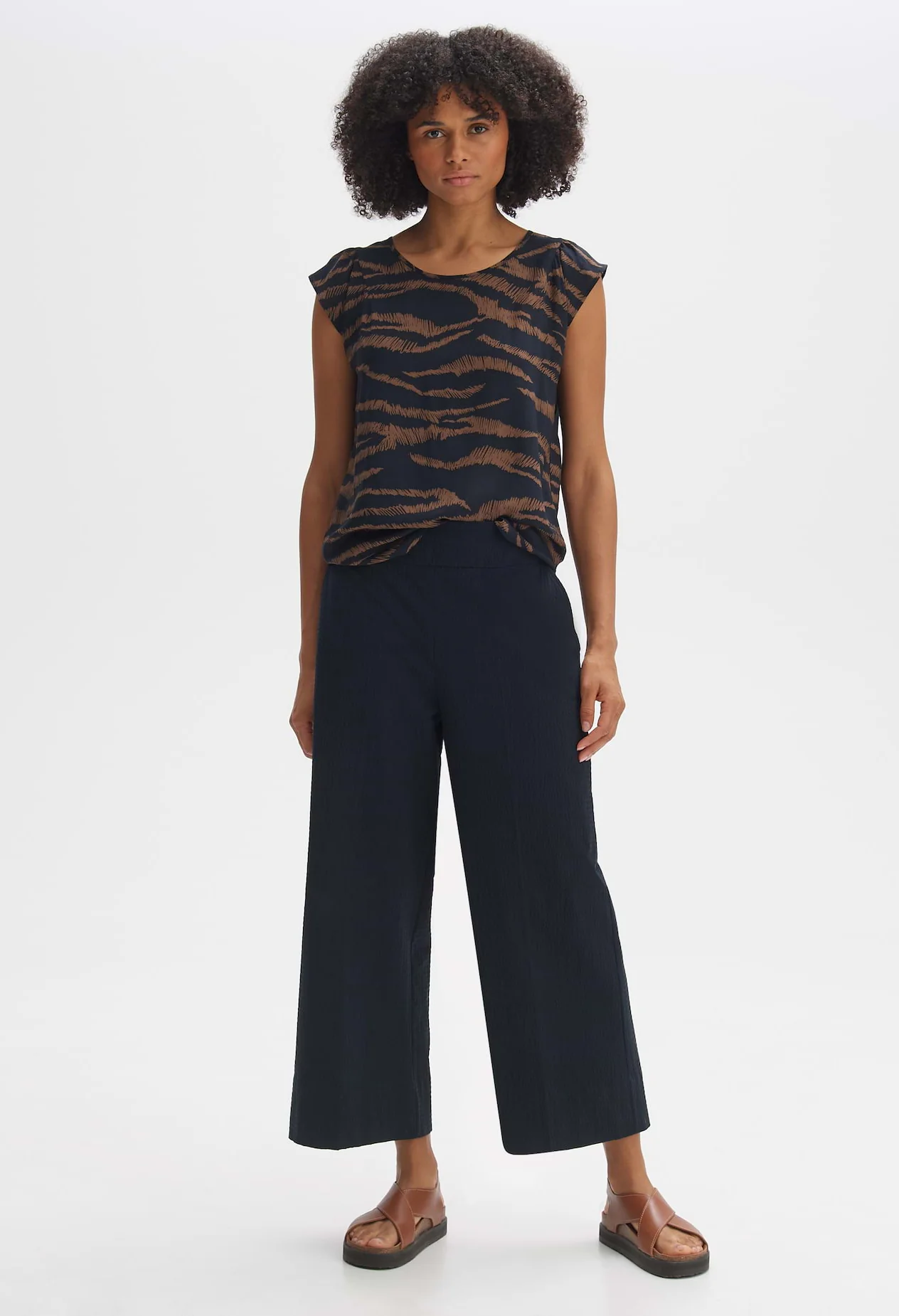 Fannie Safari Print Blouse - Image 3