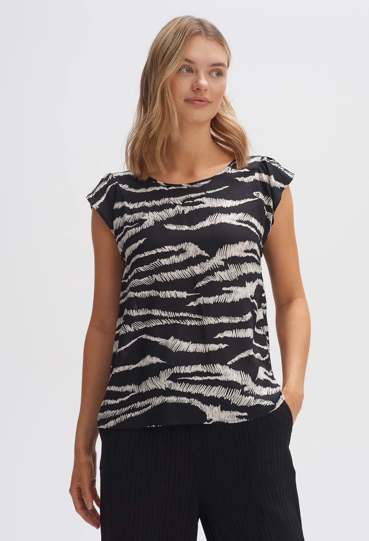 Fannie Safari Print Blouse - Image 5