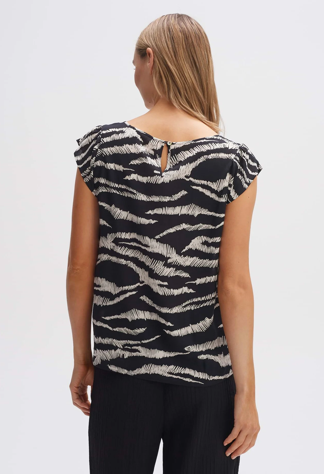 Fannie Safari Print Blouse - Image 6