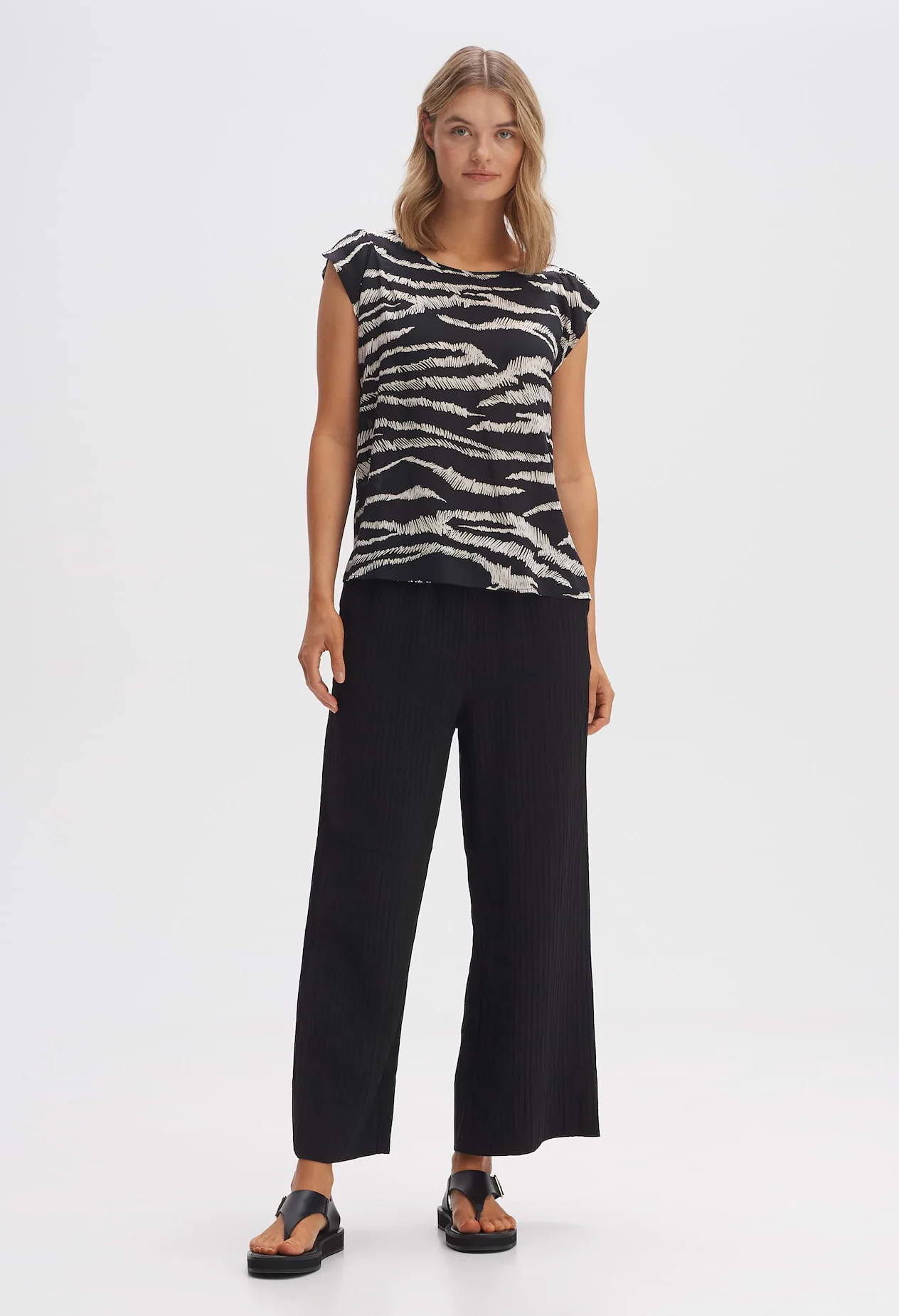 Fannie Safari Print Blouse - Image 7
