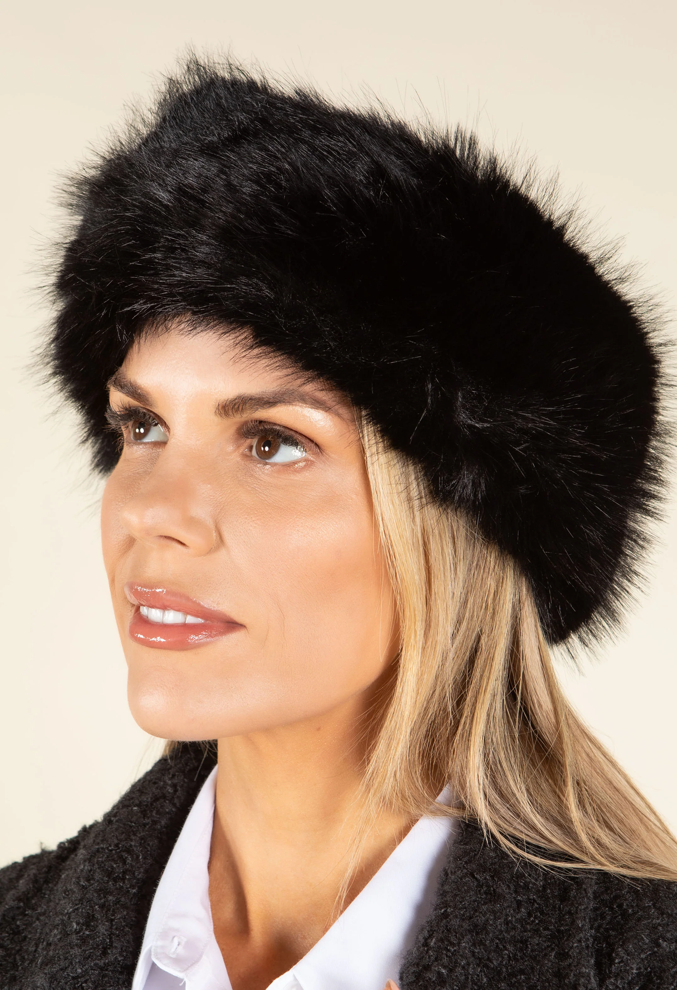 Faux Fur Head Band - Image 2