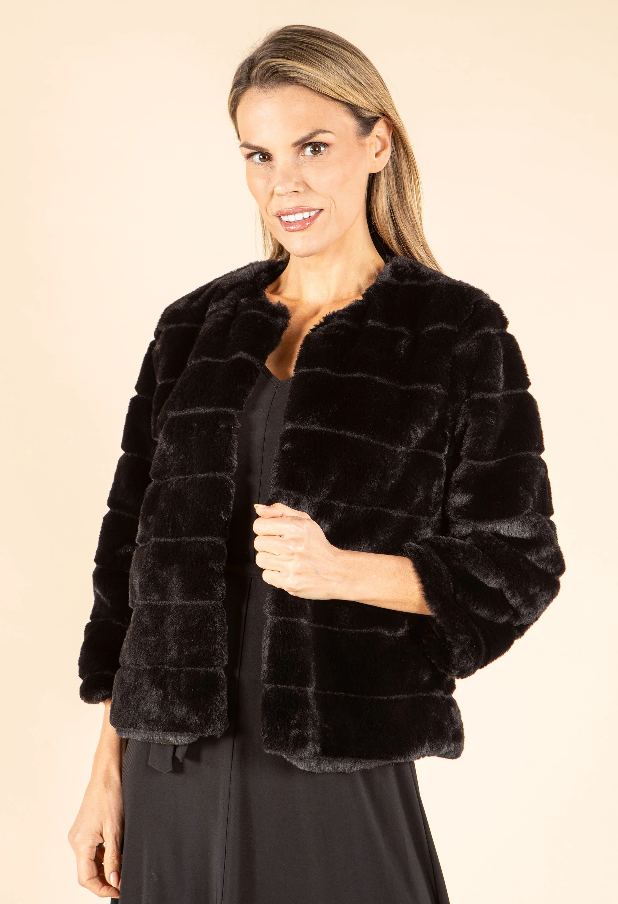 Faux Fur Jacket - Image 13