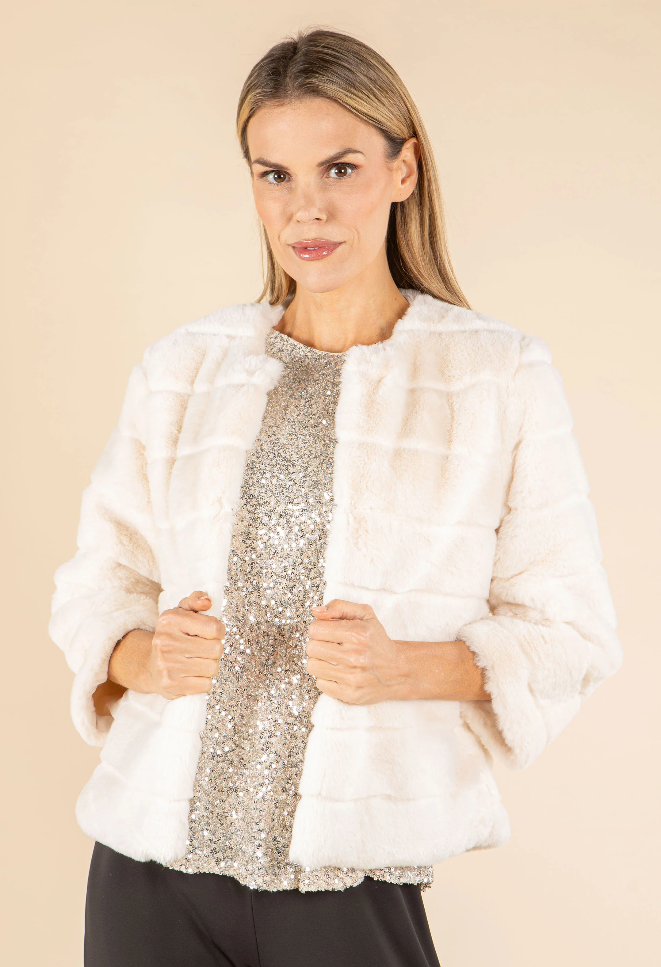 Faux Fur Jacket - Image 2