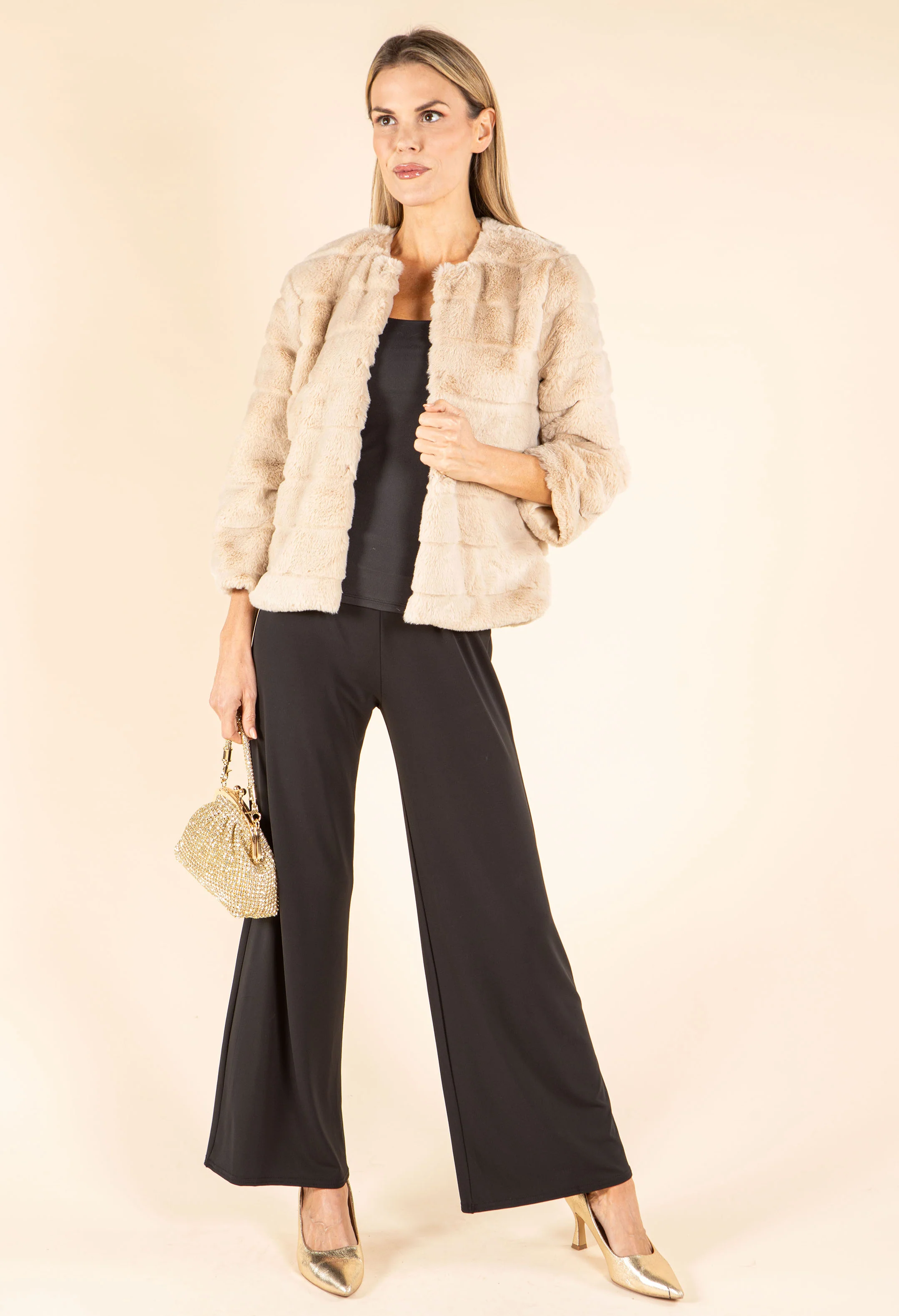 Faux Fur Jacket - Image 6