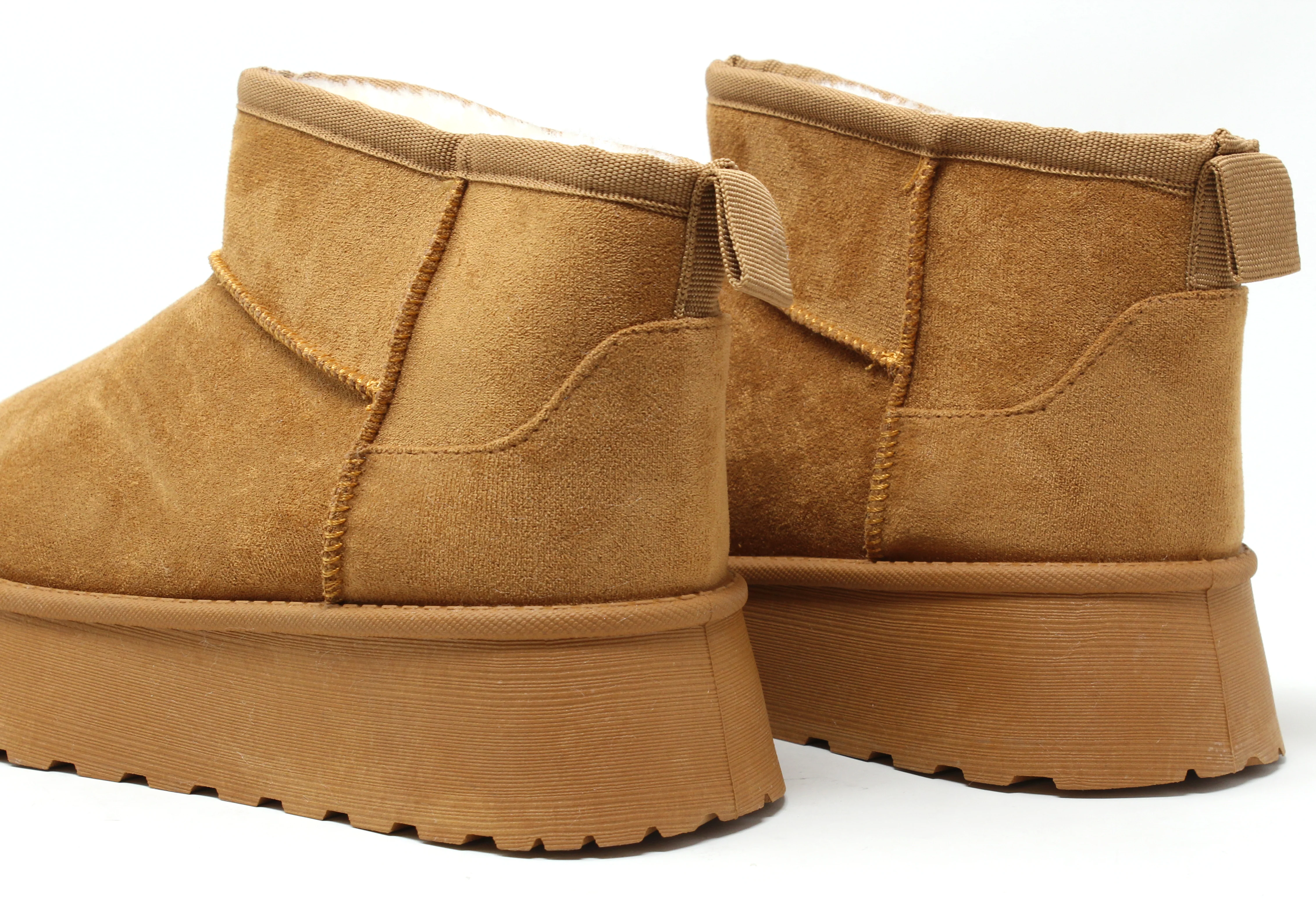 Faux Fur Lined Platform Boot - Image 12