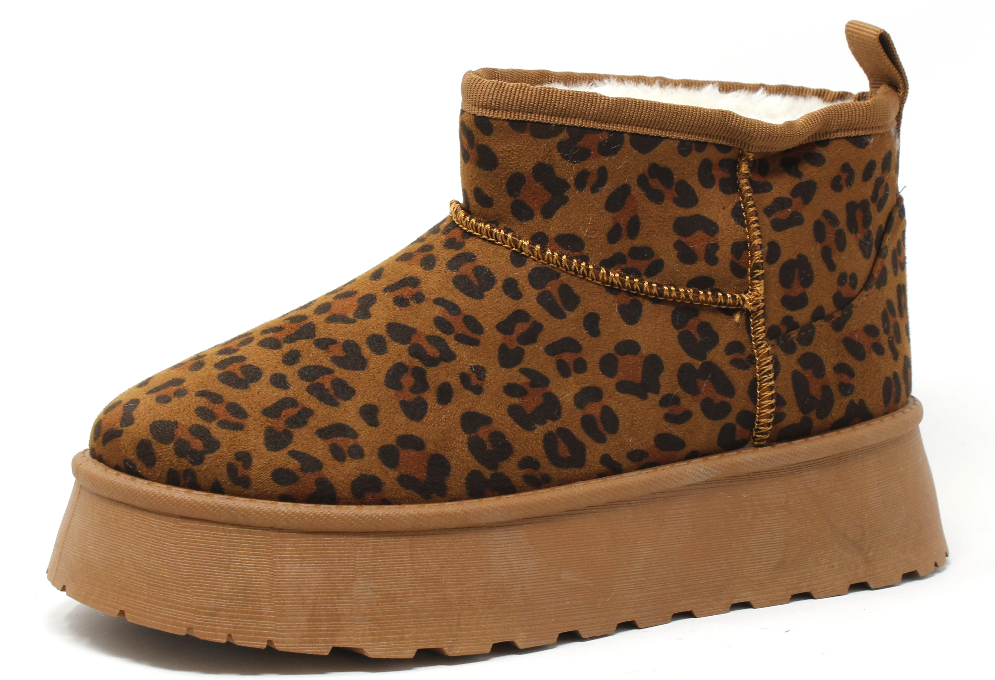 Faux Fur Lined Platform Boot - Image 15