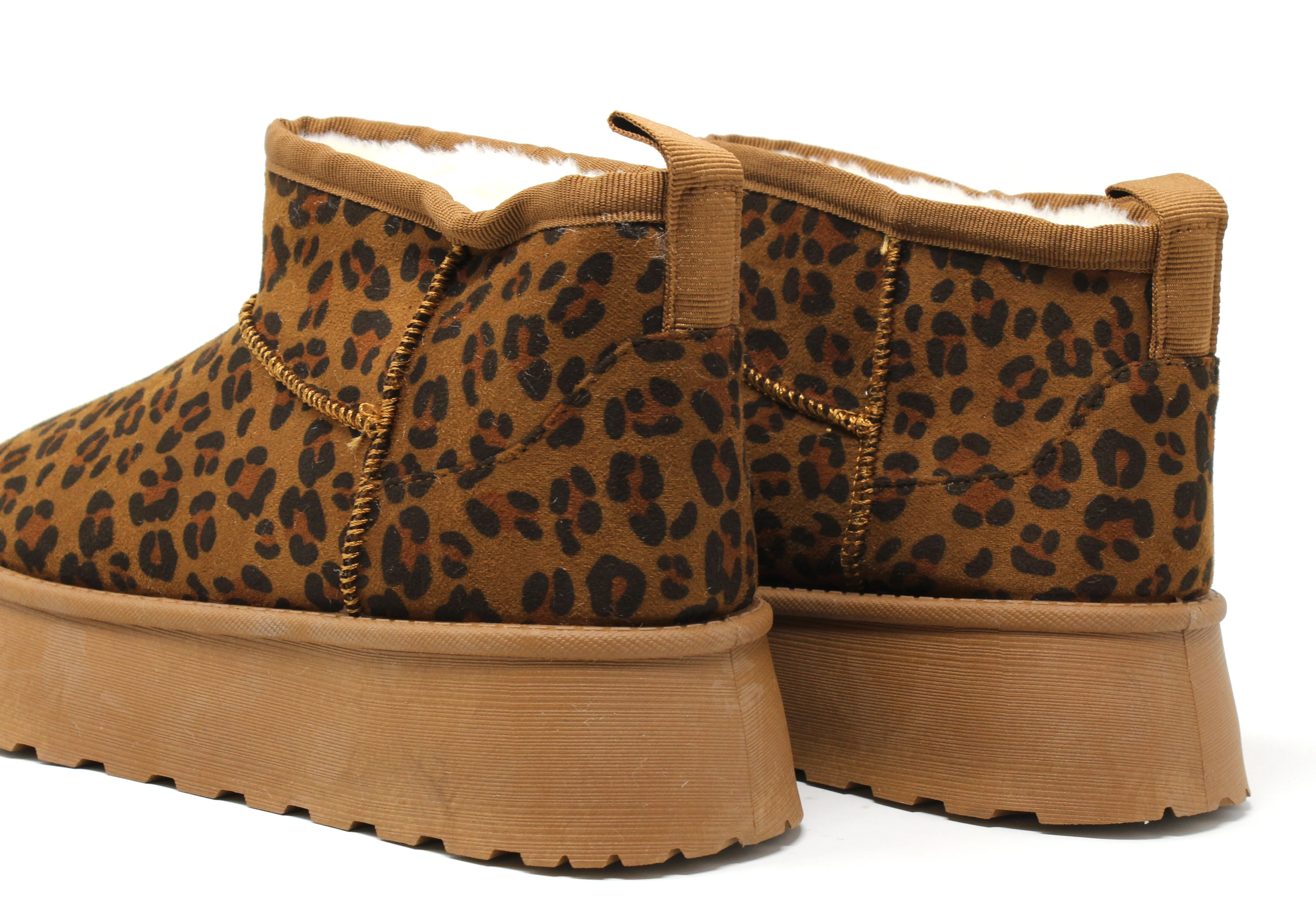 Faux Fur Lined Platform Boot - Image 18