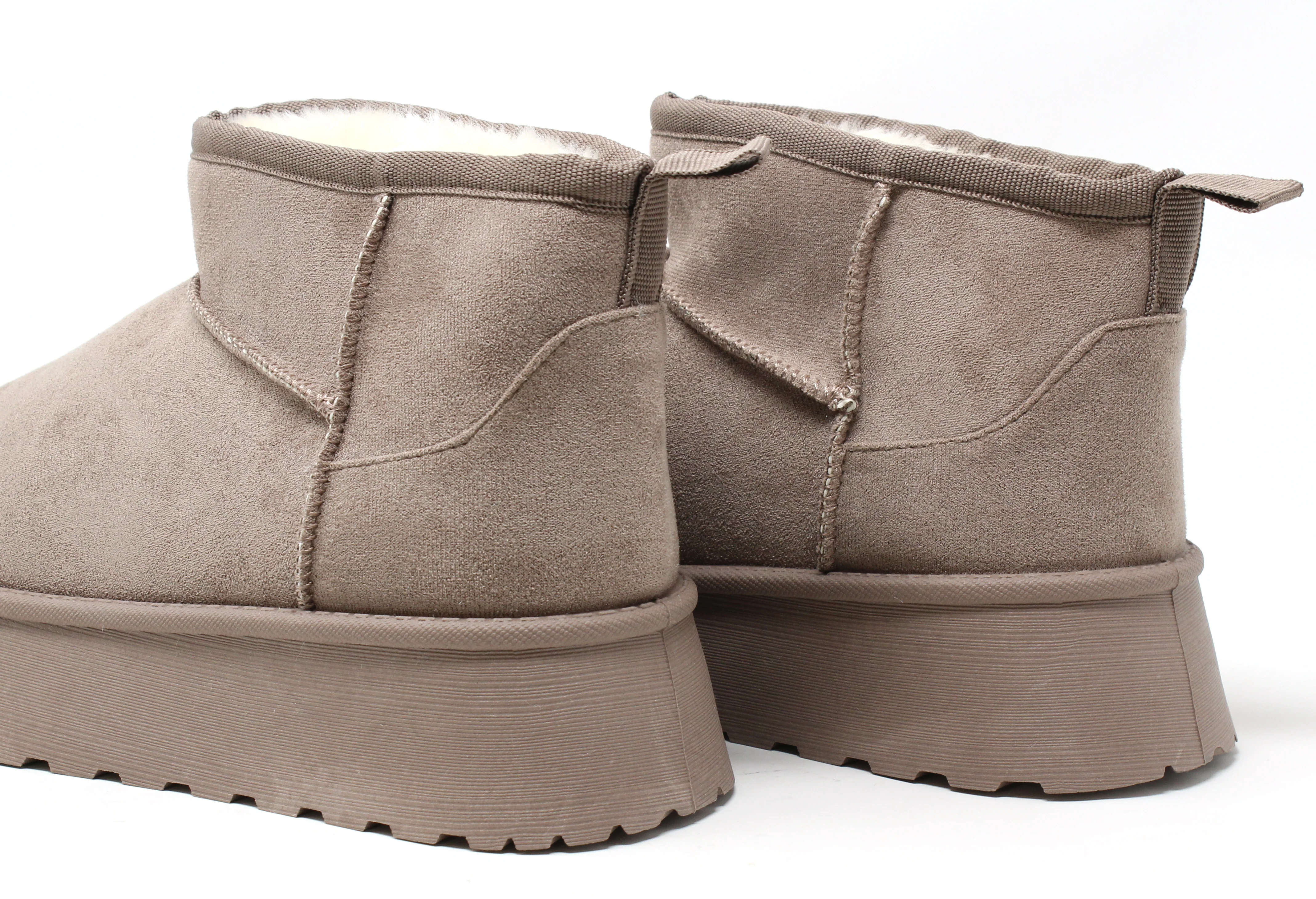 Faux Fur Lined Platform Boot - Image 22