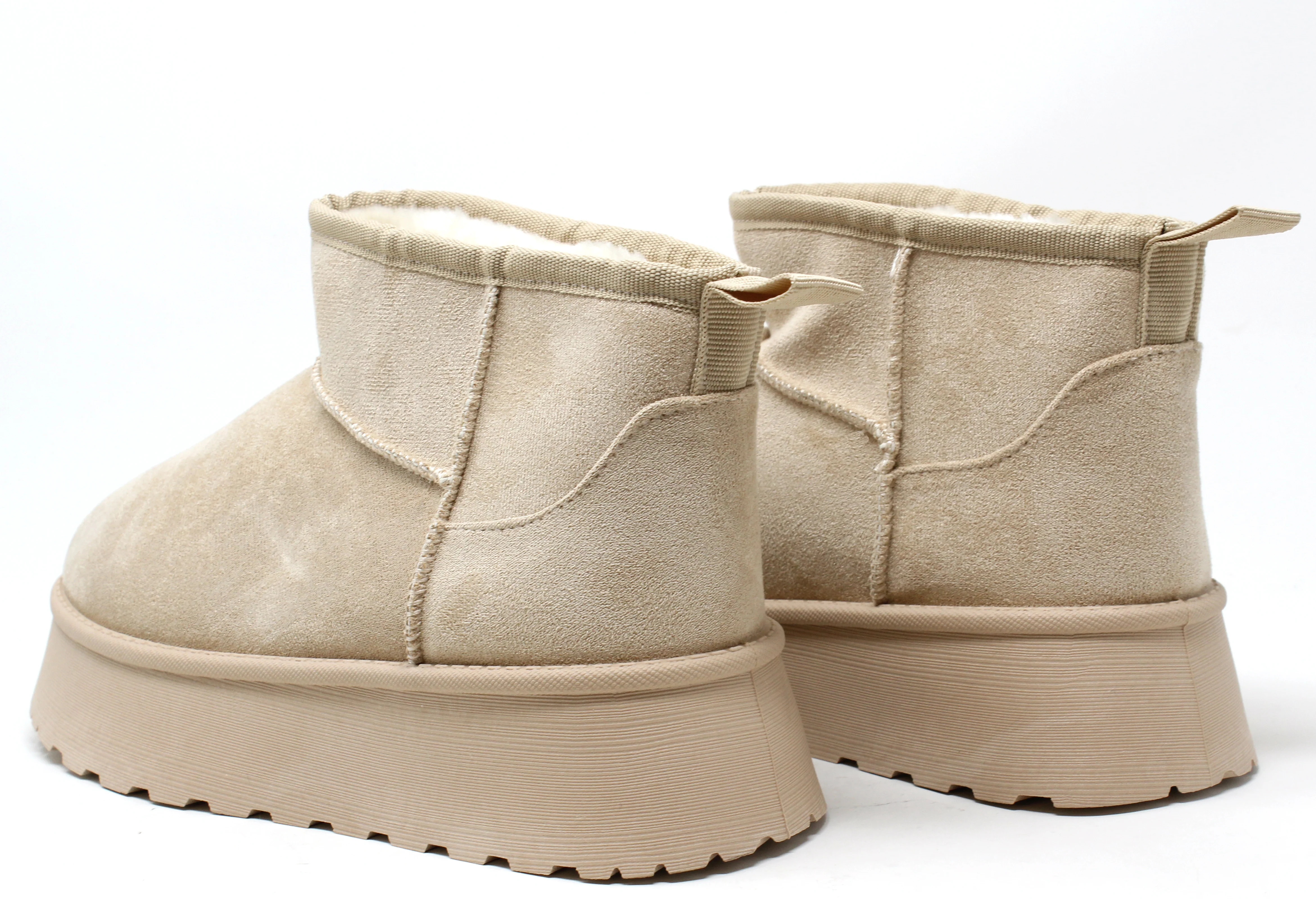 Faux Fur Lined Platform Boot - Image 6