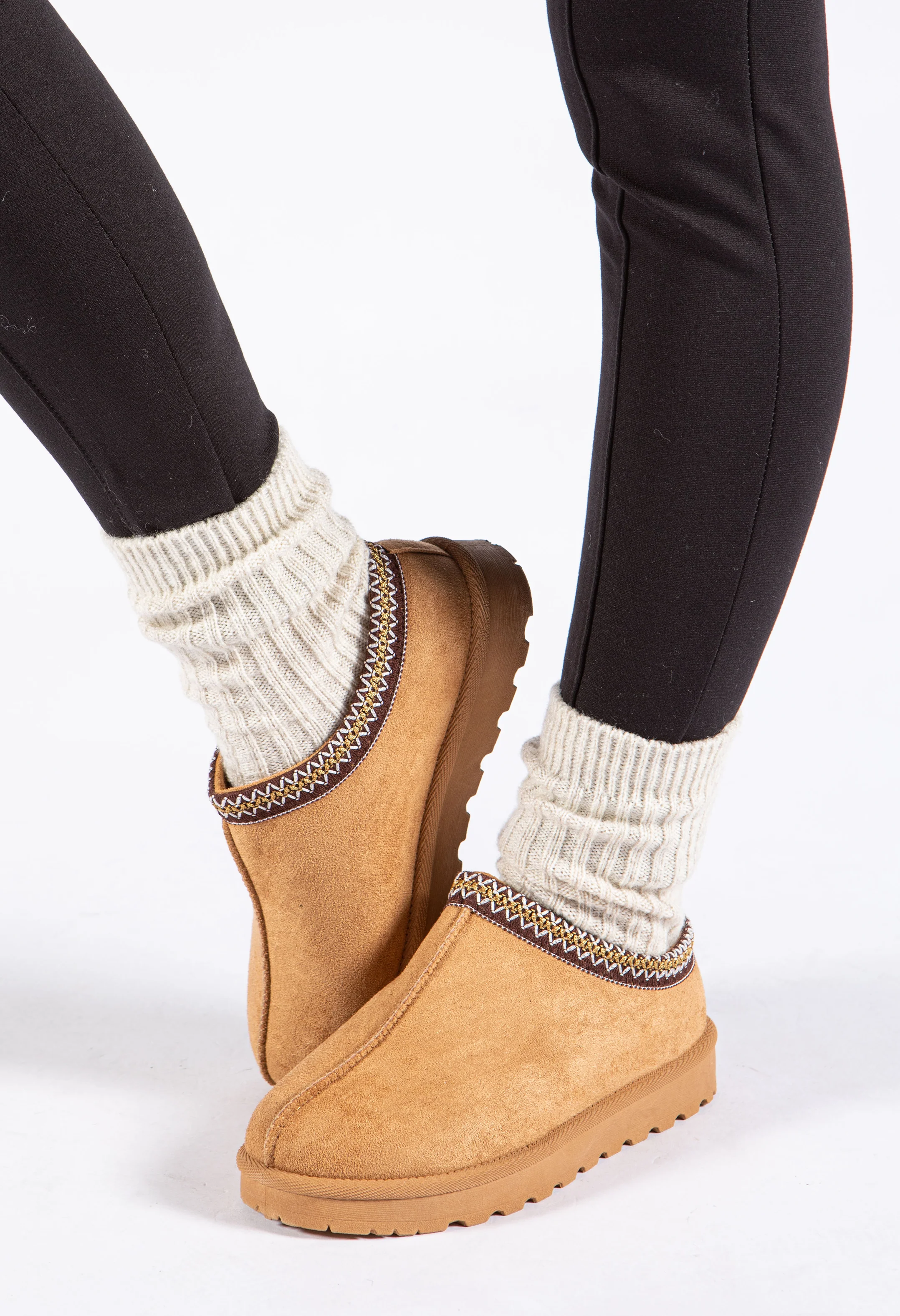 FAUX FUR LINING SLIP ON SHOE - Image 5
