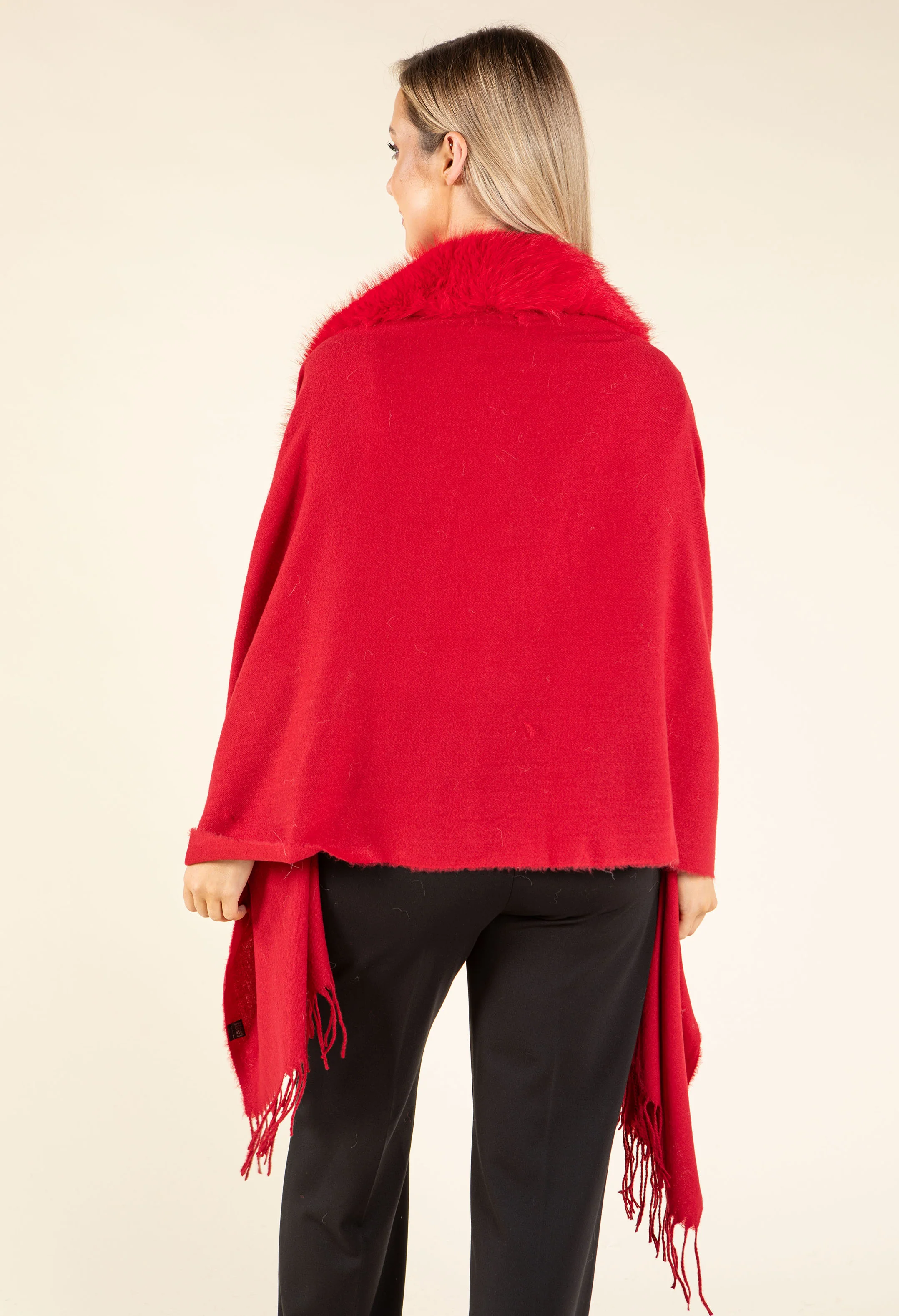 Faux Fur Shawl - Image 20