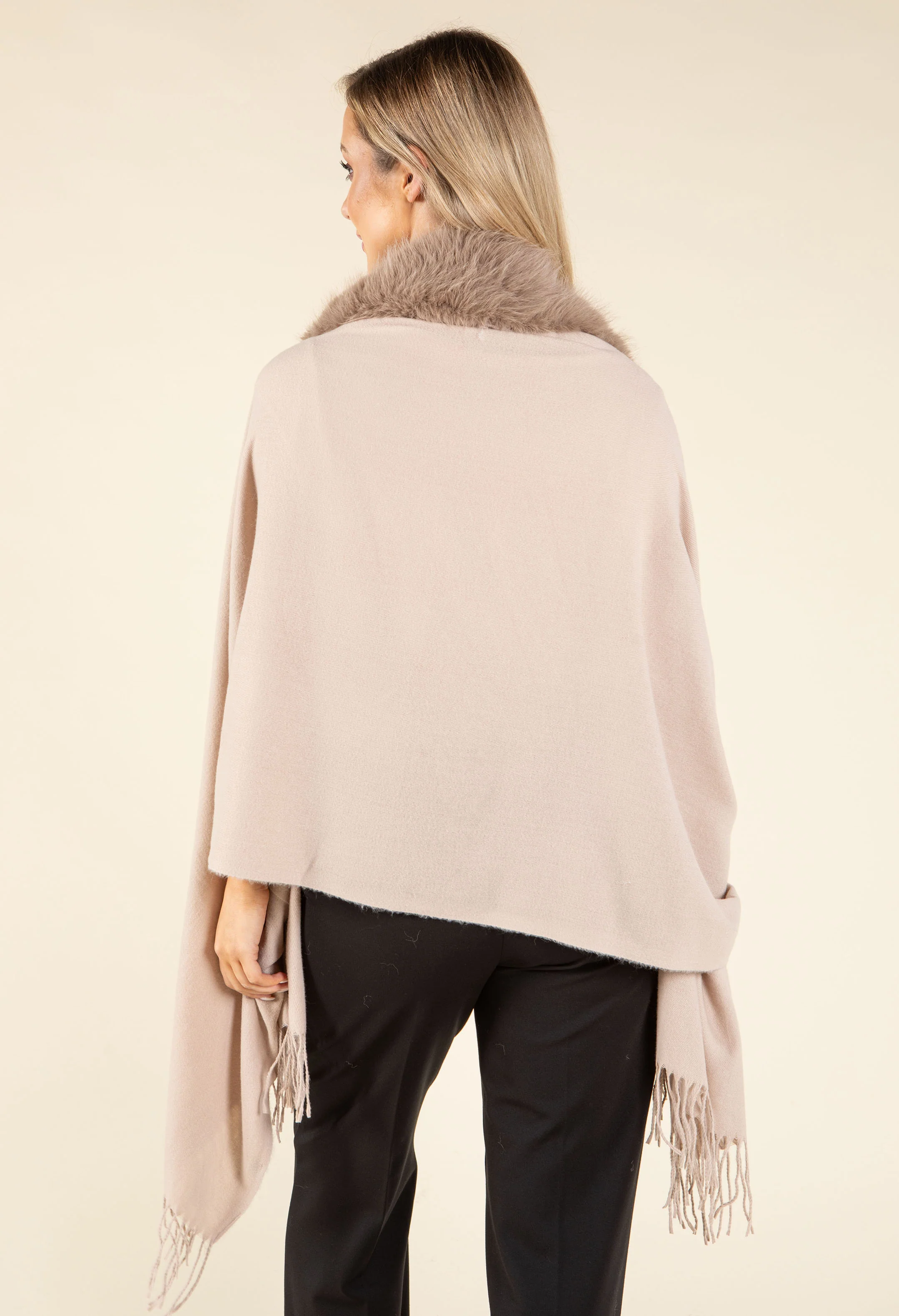 Faux Fur Shawl - Image 8