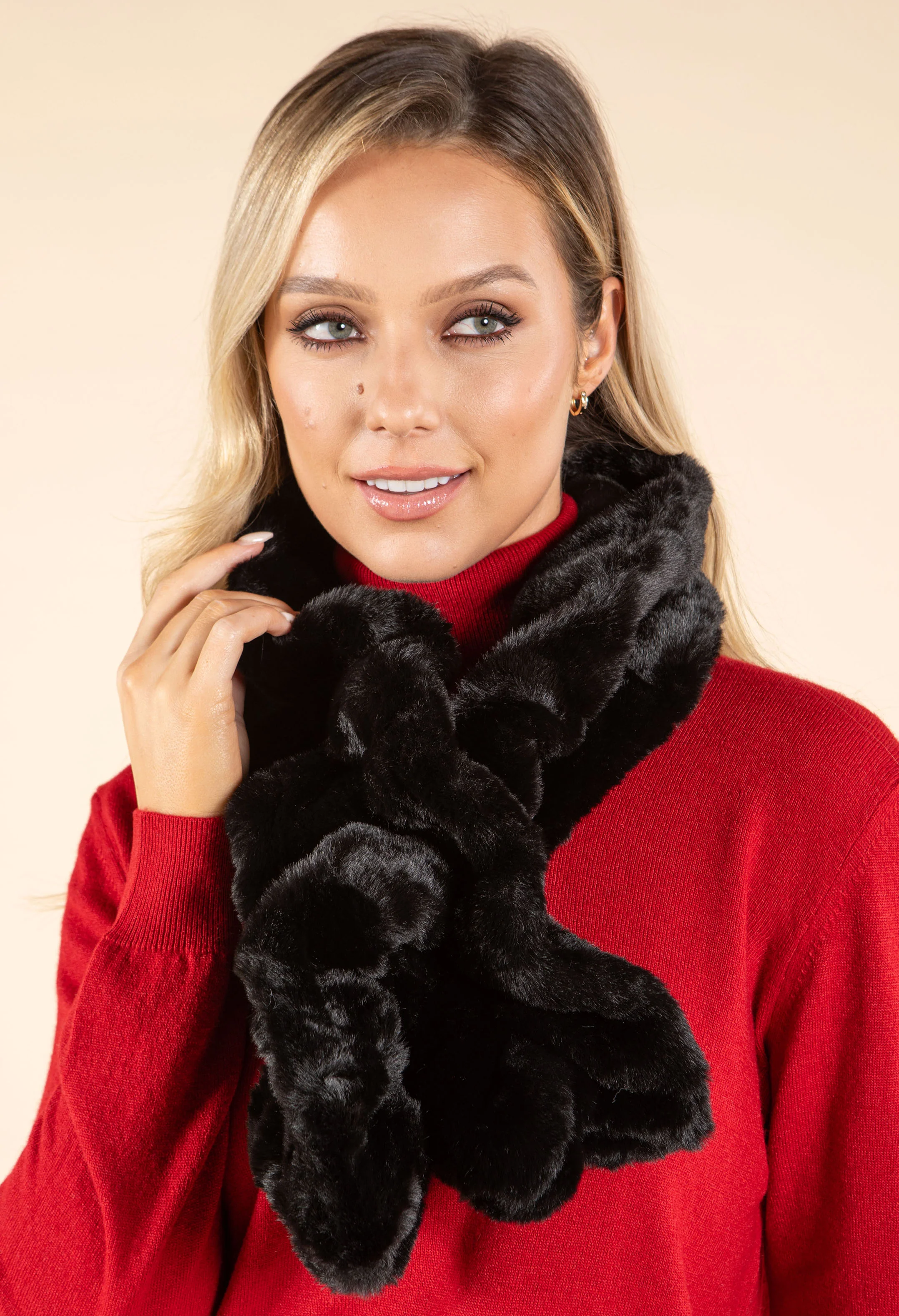 Faux Fur Snood - Image 9