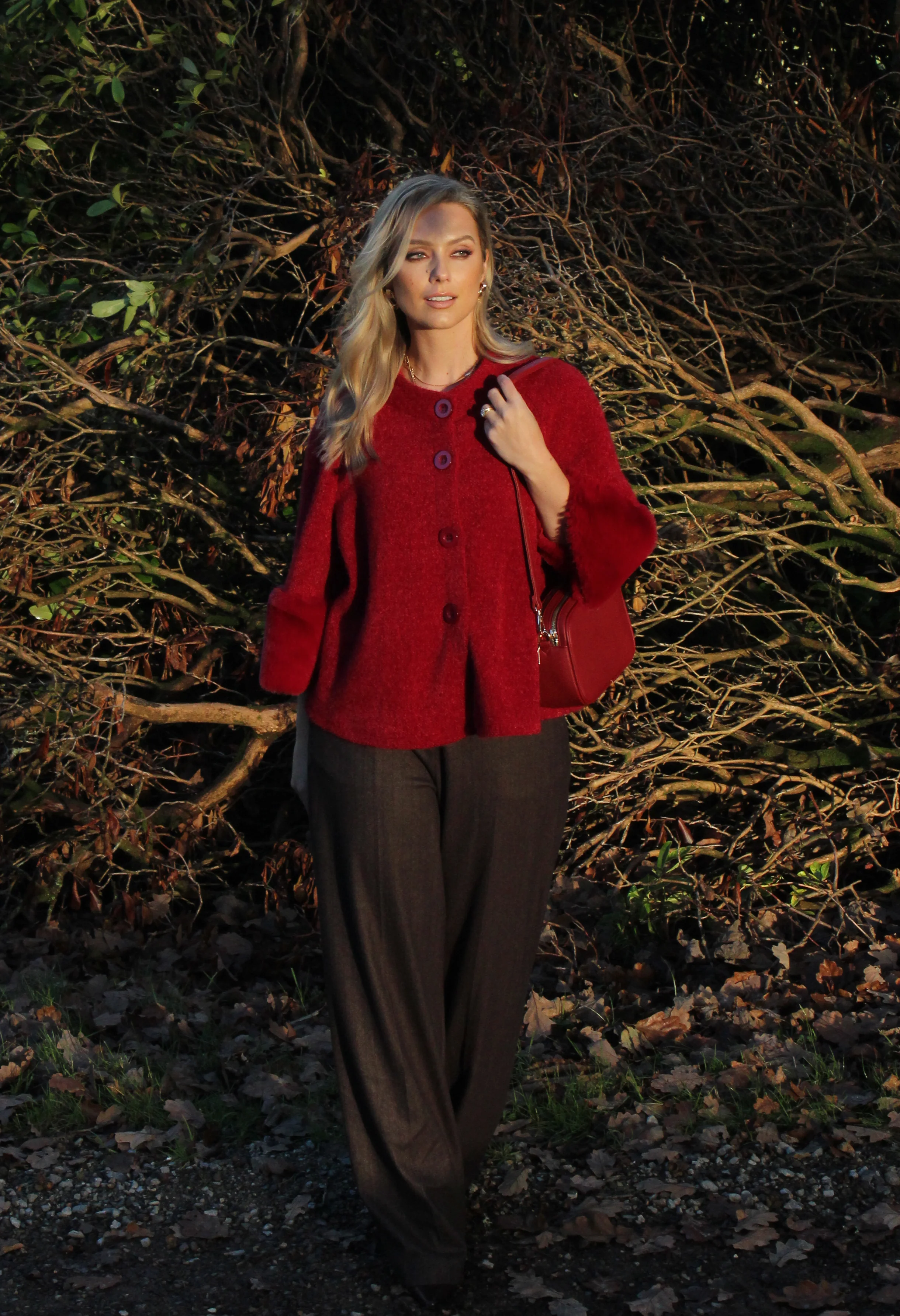 Faux Fur Trim Jacket - Image 6
