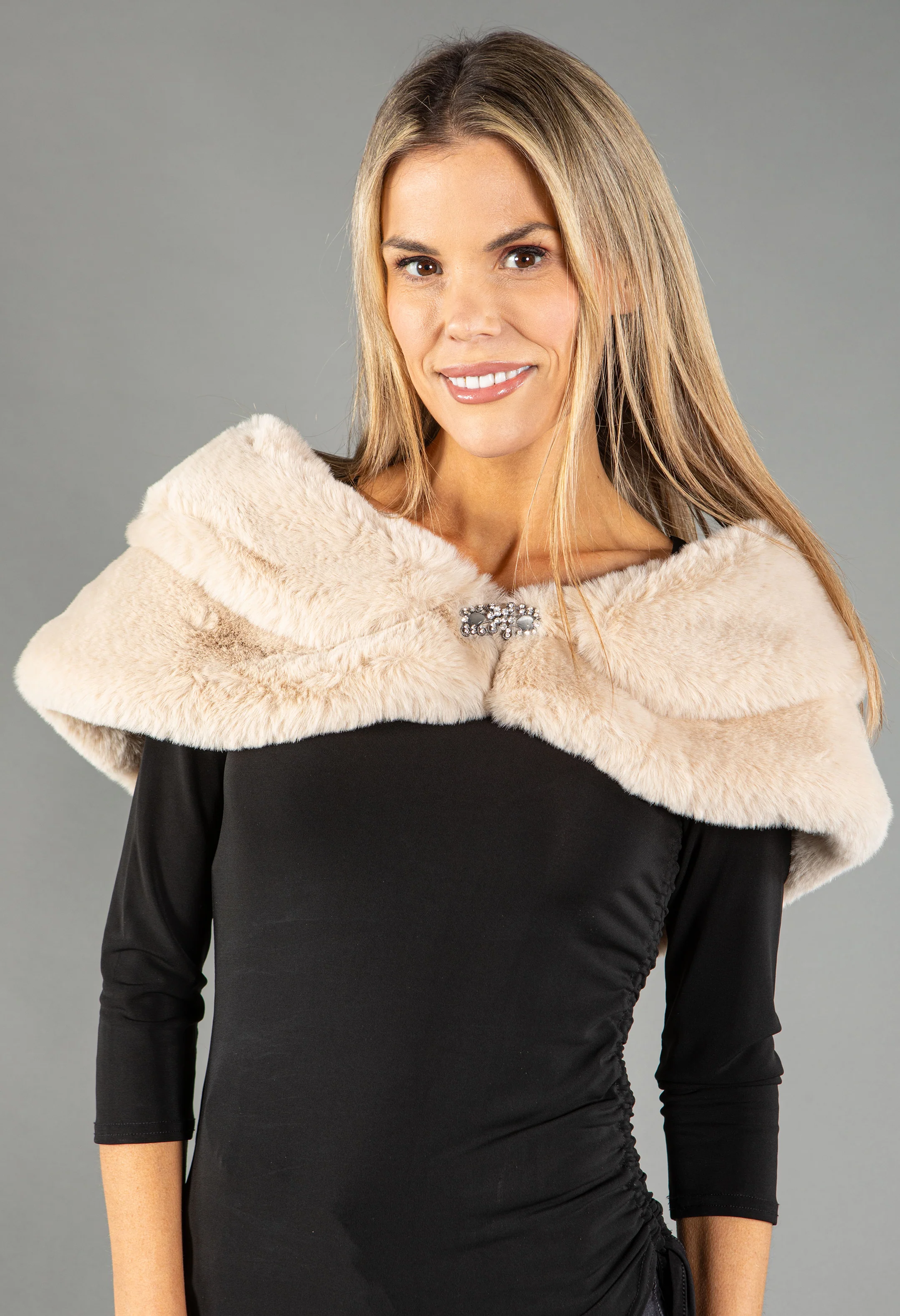 Faux Fur Wrap - Image 7