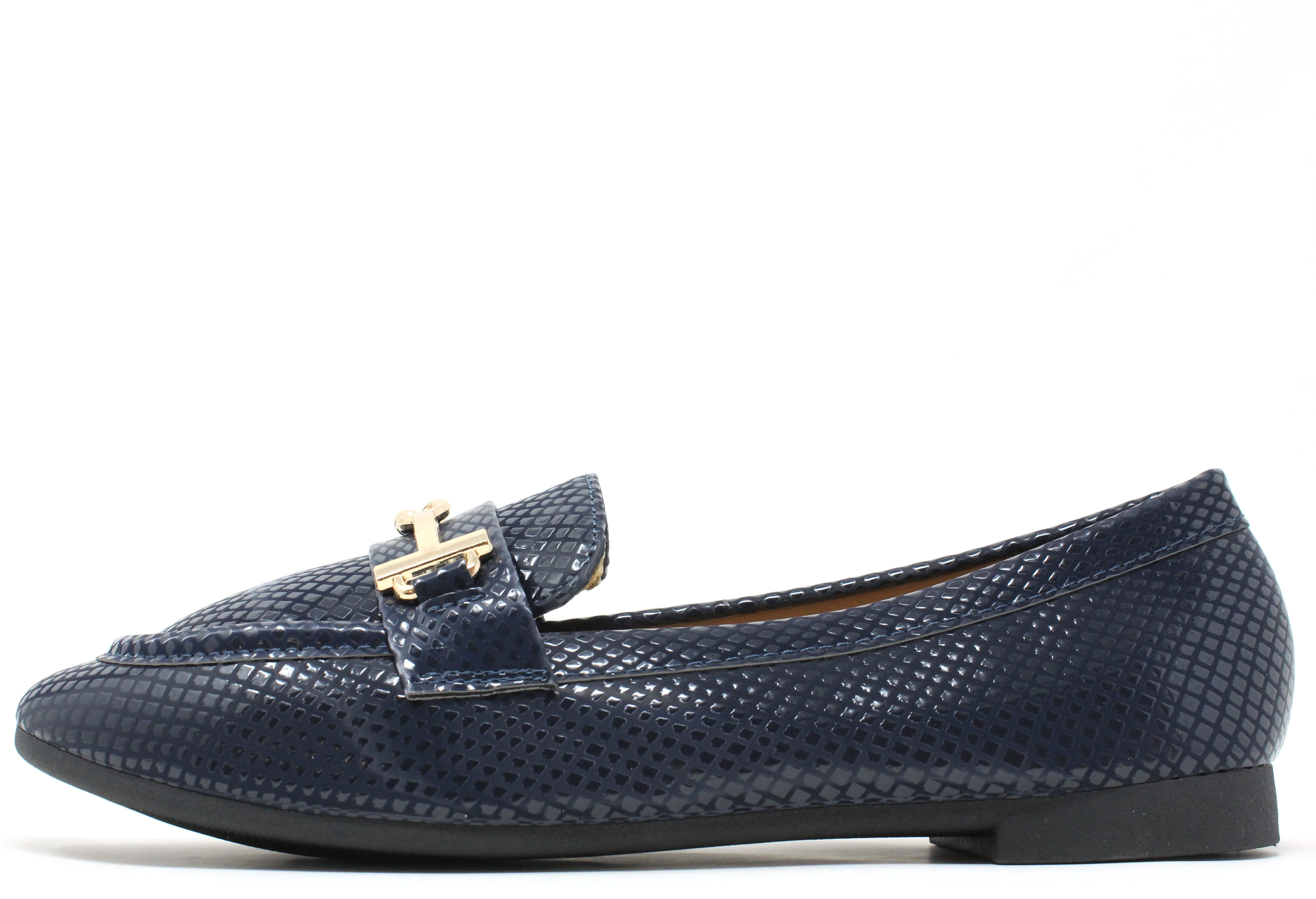 Faux Snake Effect Loafer - Image 8