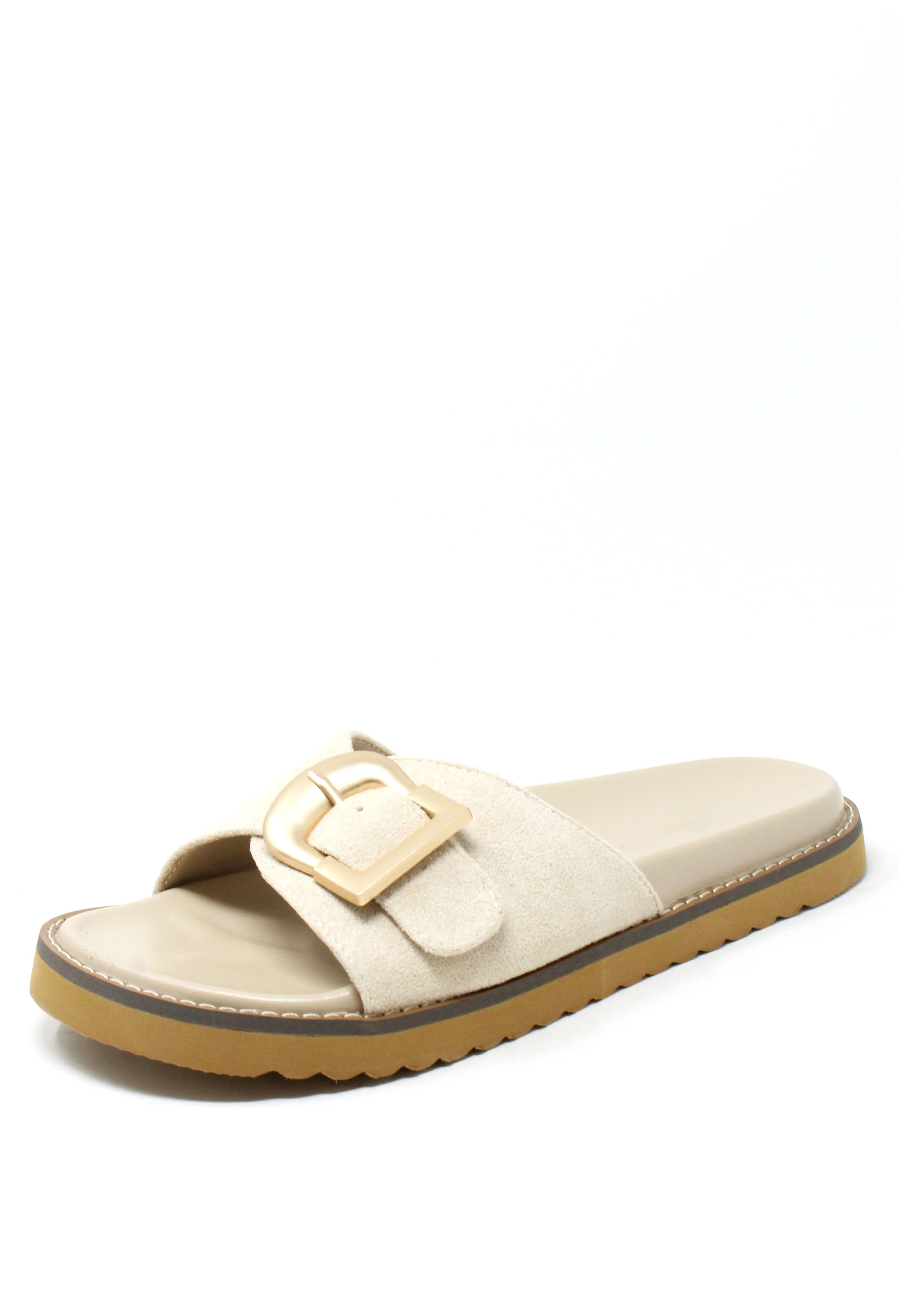 Faux Suede Slide - Image 3