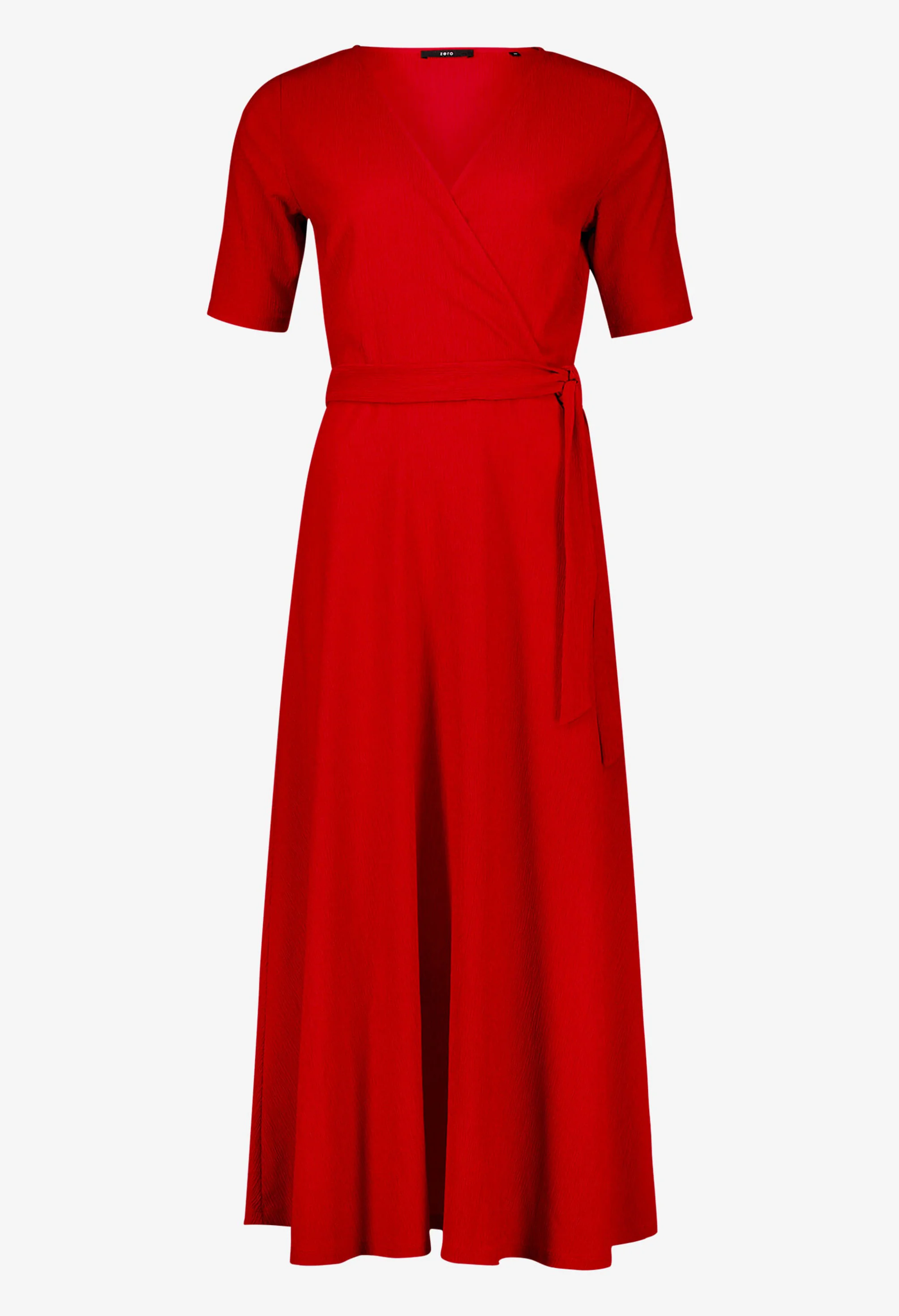 Faux Wrap Midi Dress - Image 5