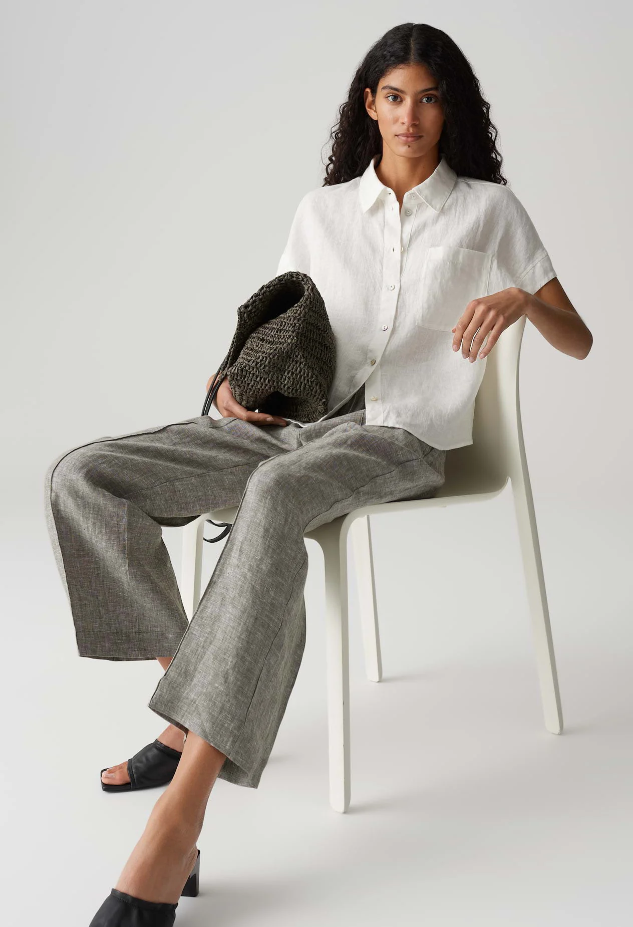 Felisa Linen Blouse - Image 5