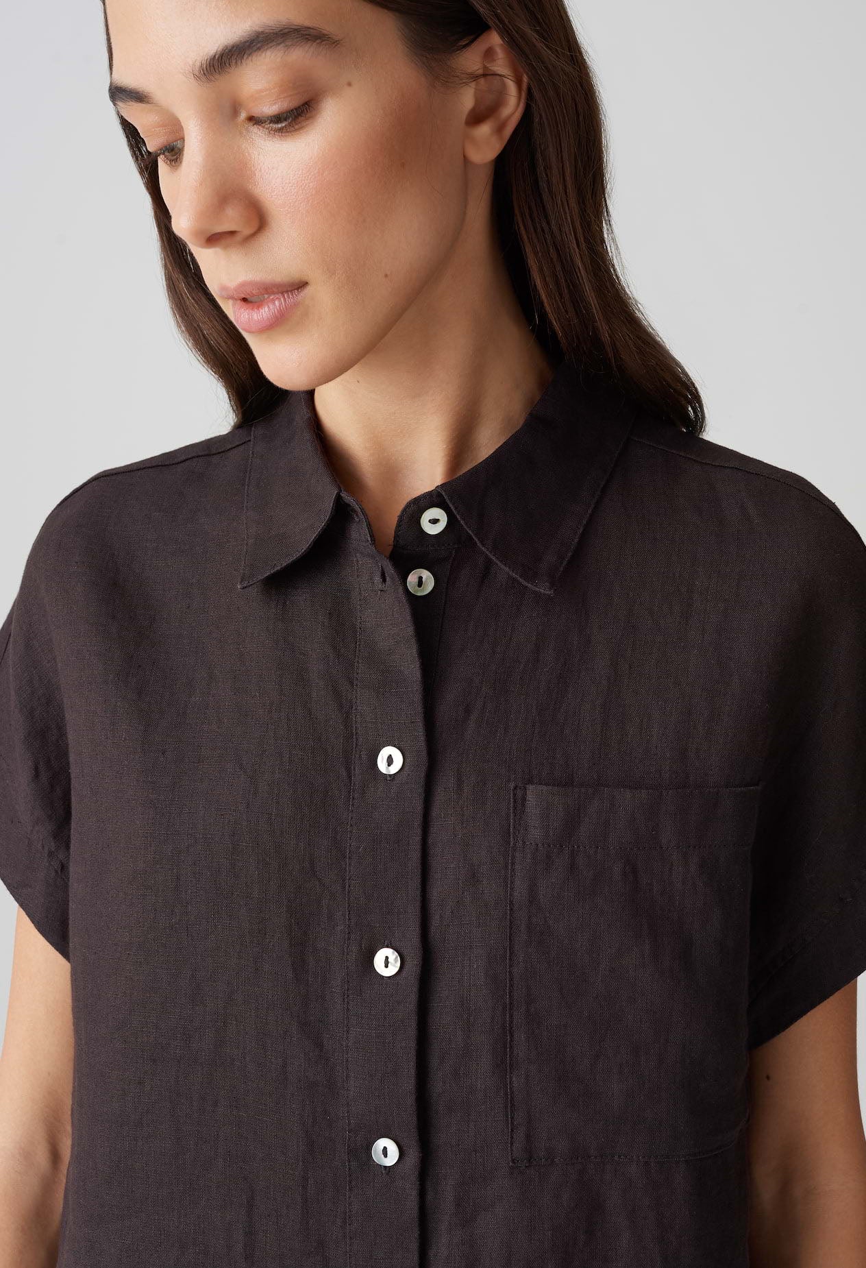 Felisa Linen Blouse - Image 9