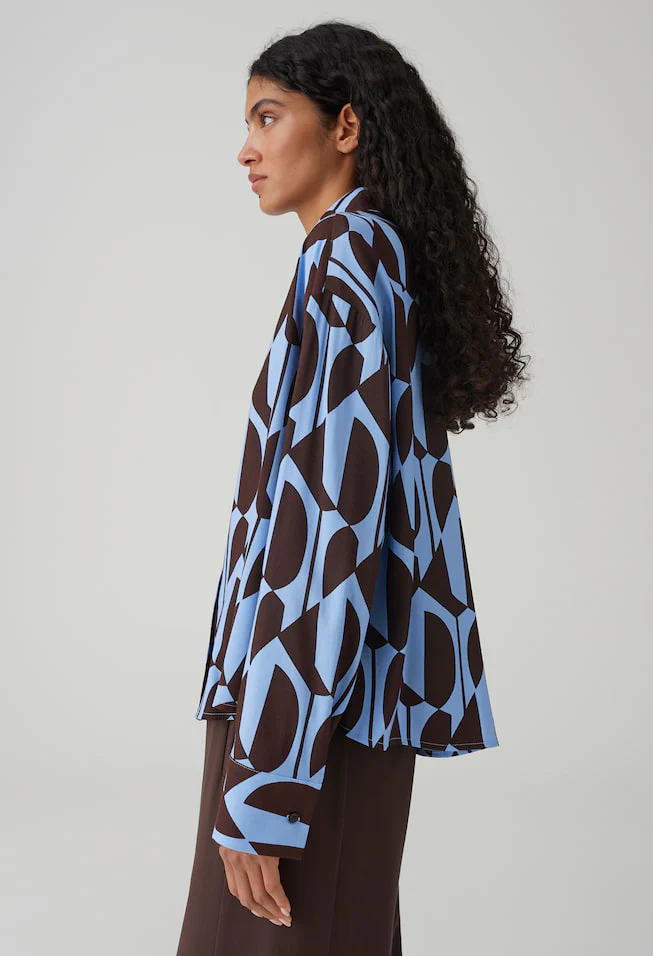 Fetro Loose Fit Printed Blouse - Image 3