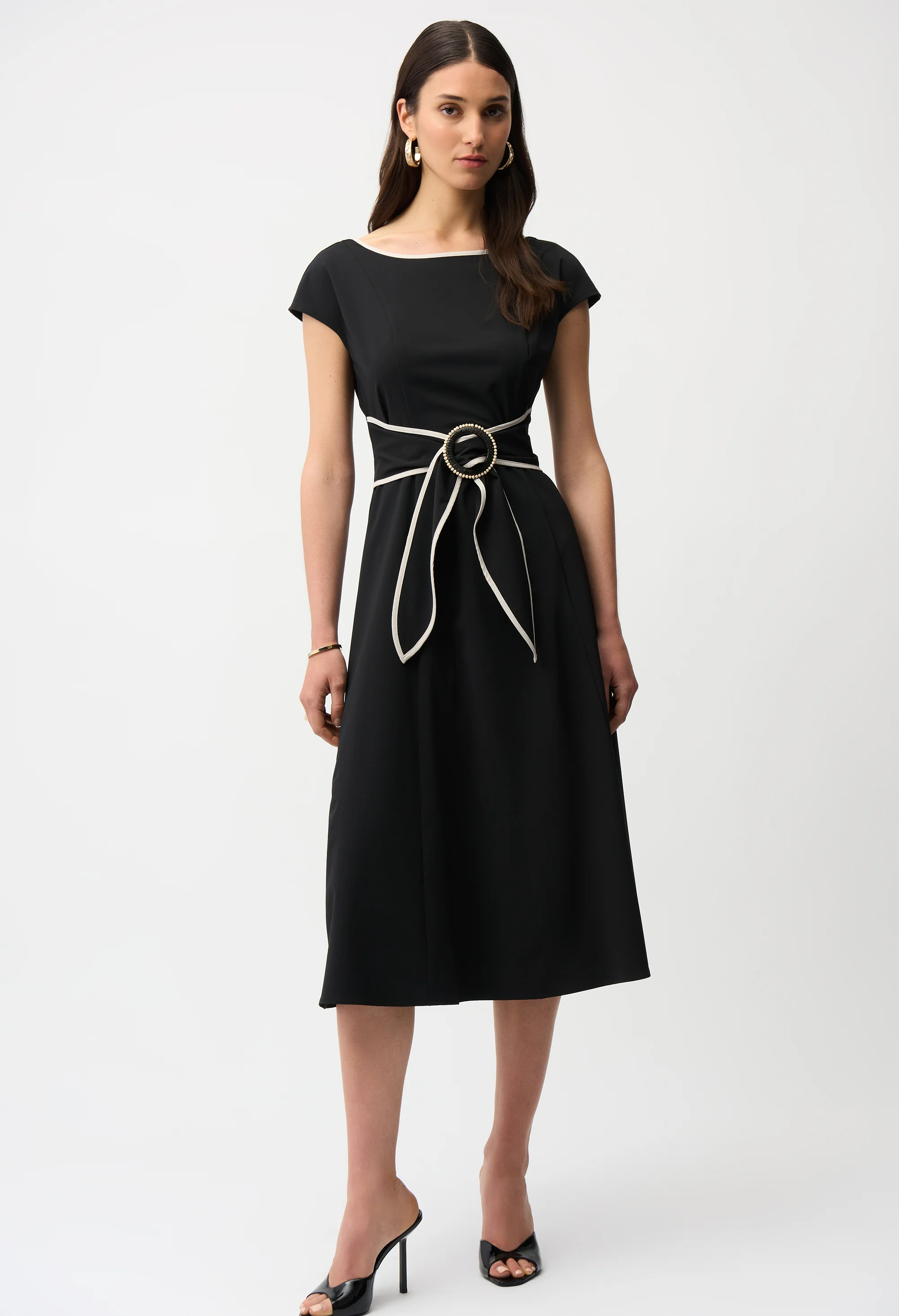 Fit and Flare Midi Dress