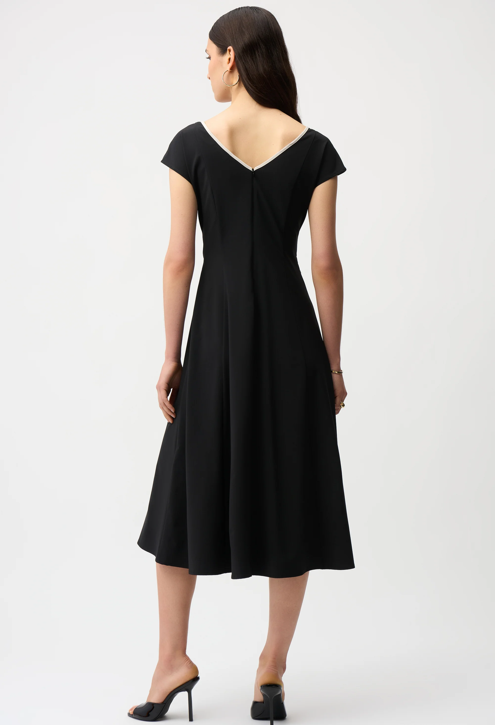 Fit and Flare Midi Dress - Image 3