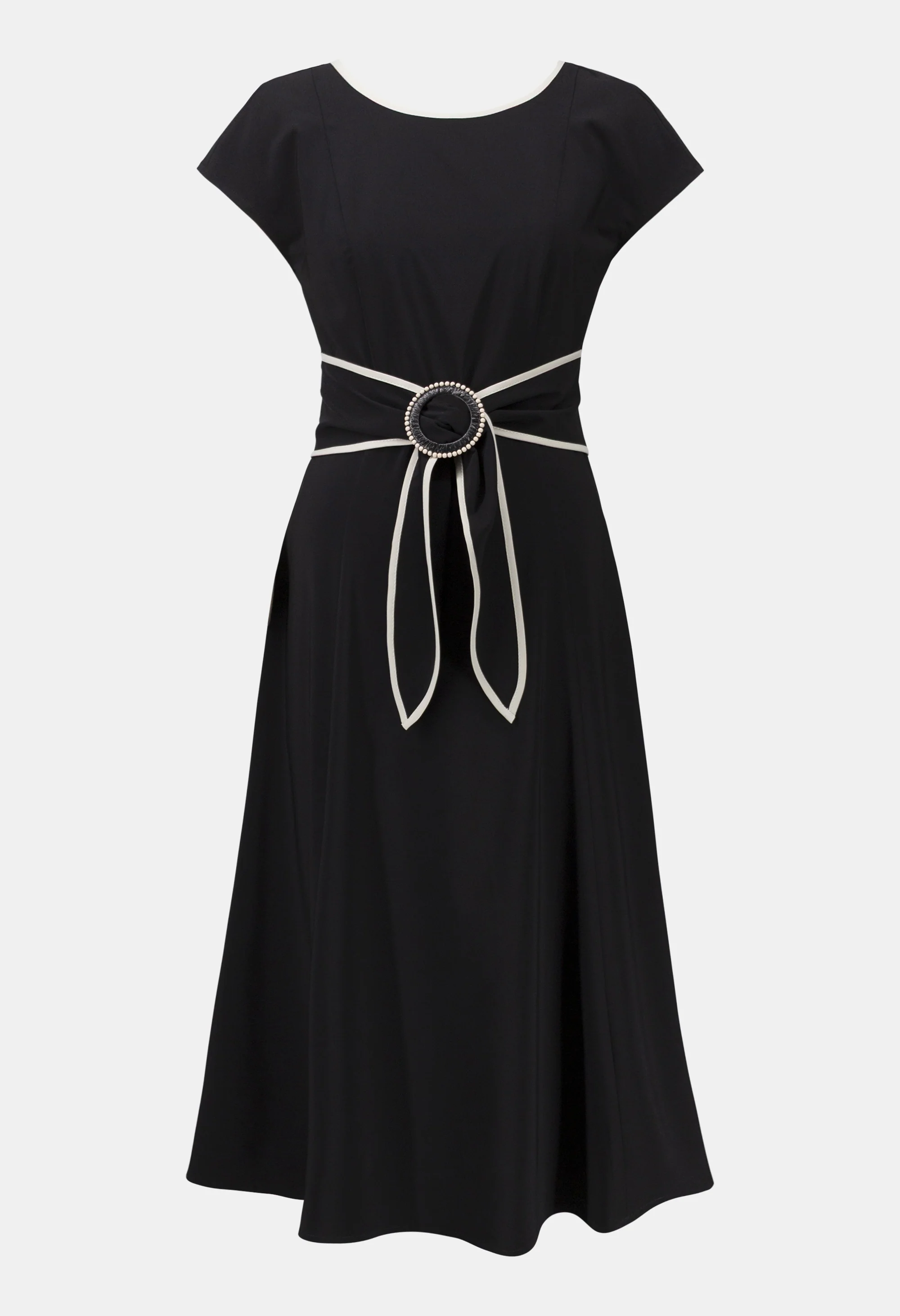 Fit and Flare Midi Dress - Image 5