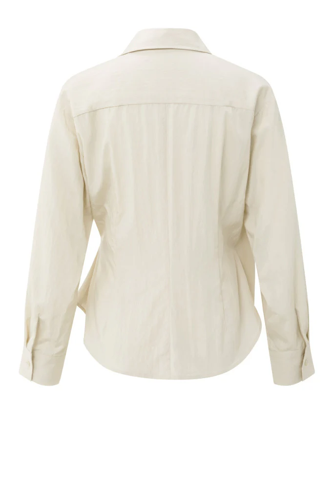 Fitted wrap blouse - Image 2
