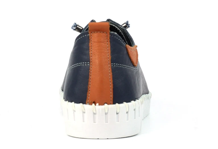Flamborough leather Plimsoll - Image 12