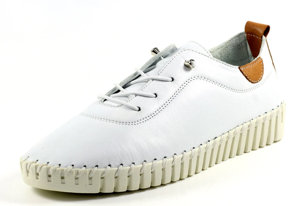 Flamborough leather Plimsoll - Image 20