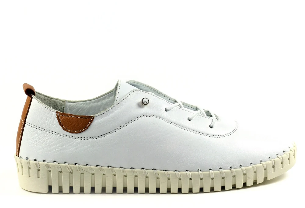 Flamborough leather Plimsoll - Image 22