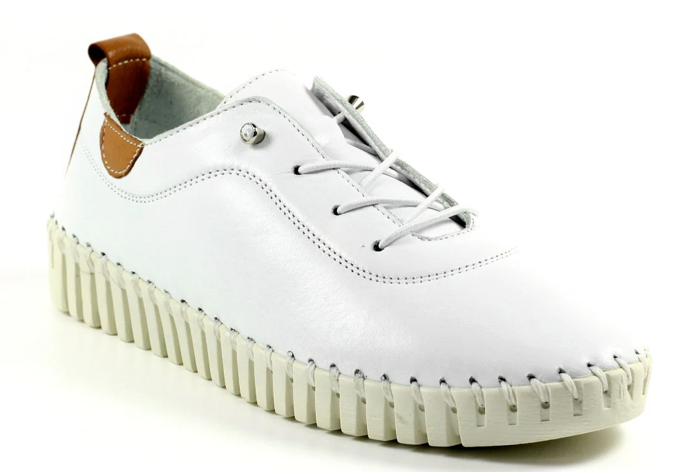 Flamborough leather Plimsoll - Image 23