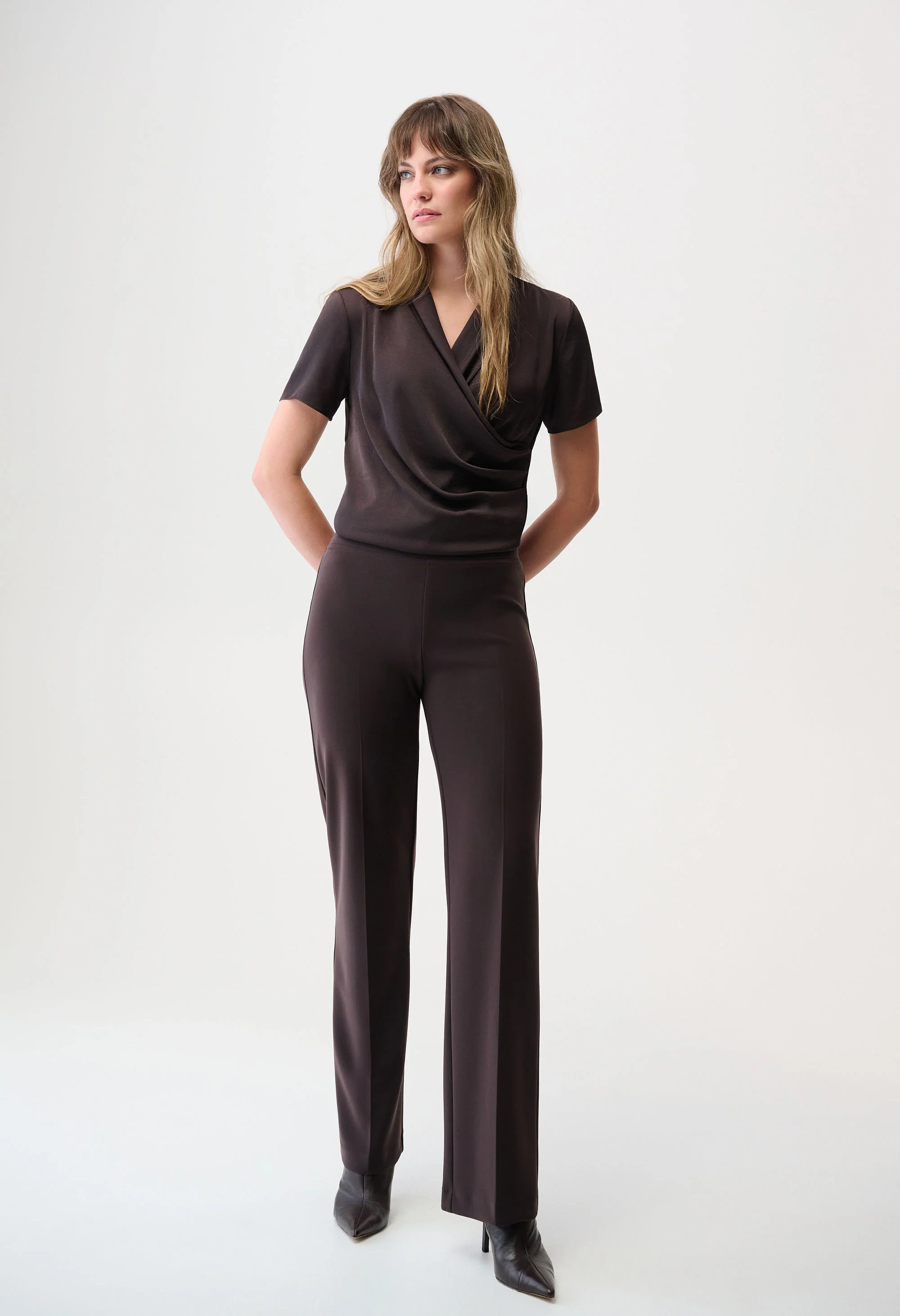 Flare High-waisted Trousers - Image 11